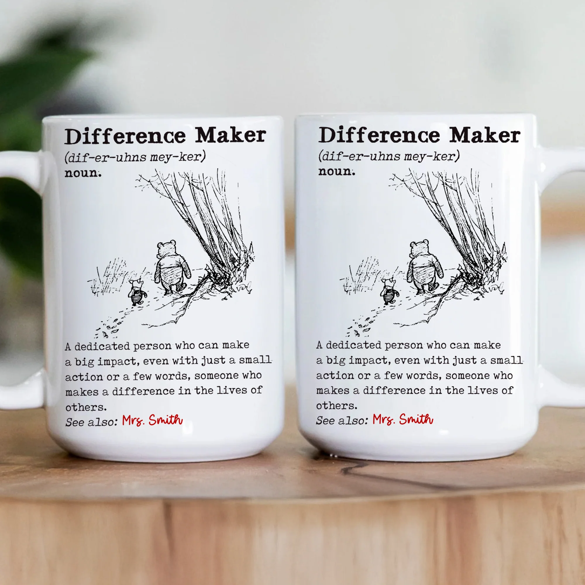 Difference Maker - Personalized Mug - Image 3