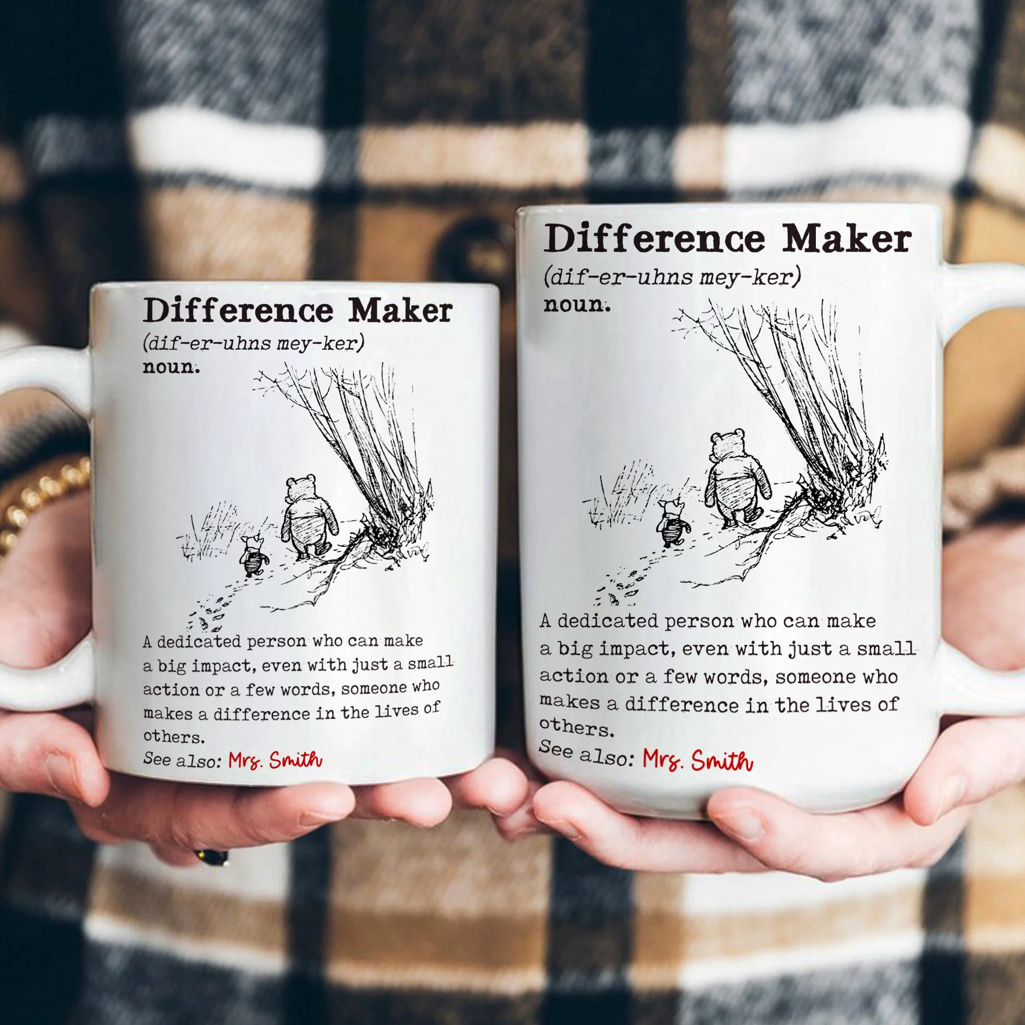 Difference Maker - Personalized Mug - Image 4