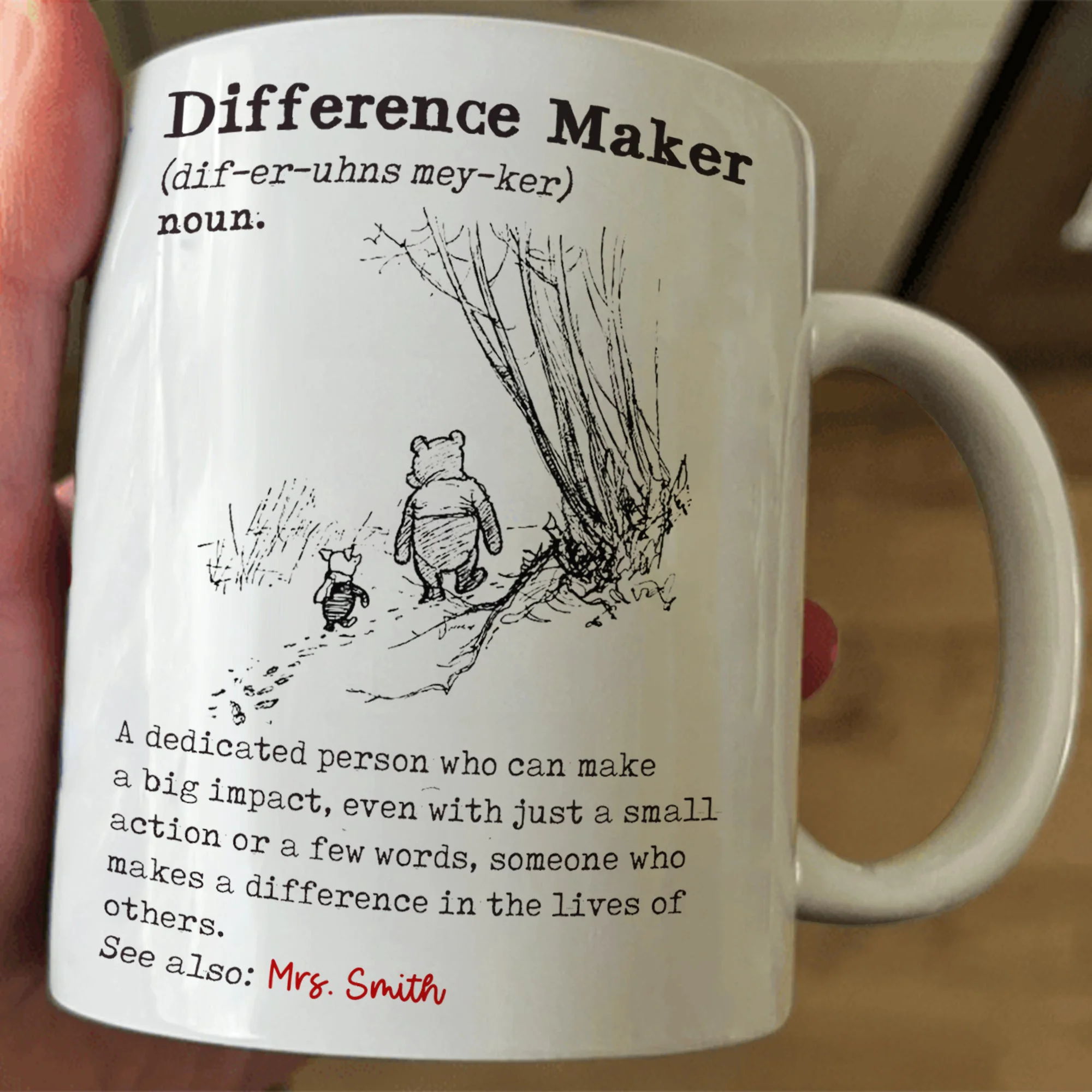 Difference Maker - Personalized Mug - Image 6