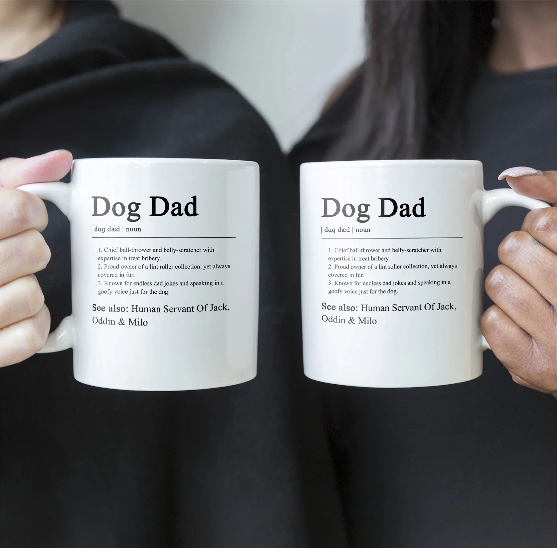 Dog Dad Definition - Personalized Mug - Image 3