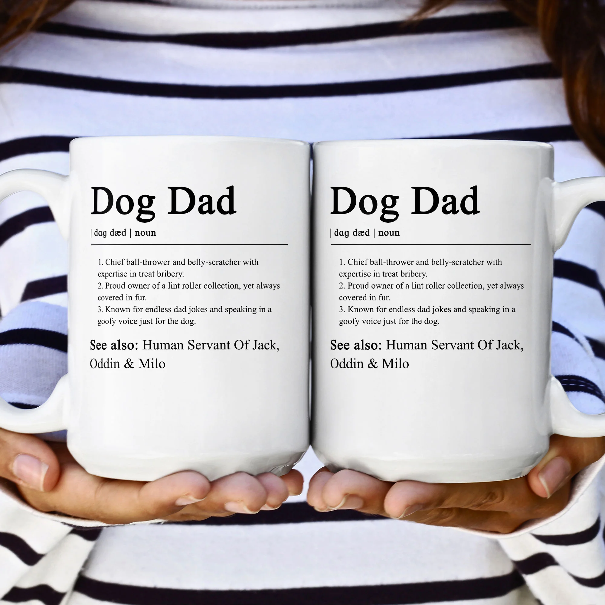 Dog Dad Definition - Personalized Mug - Image 5