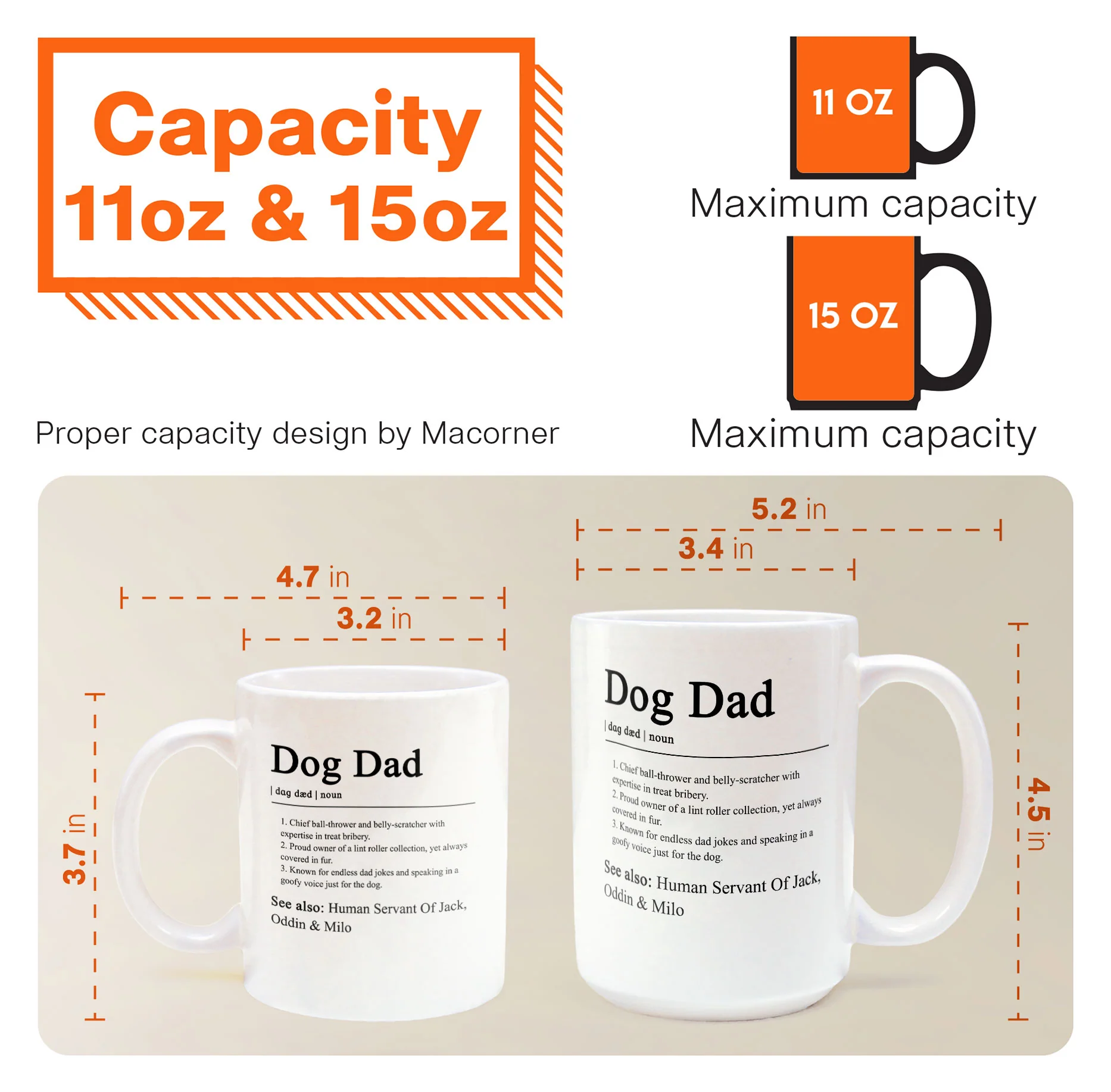 Dog Dad Definition - Personalized Mug - Image 7