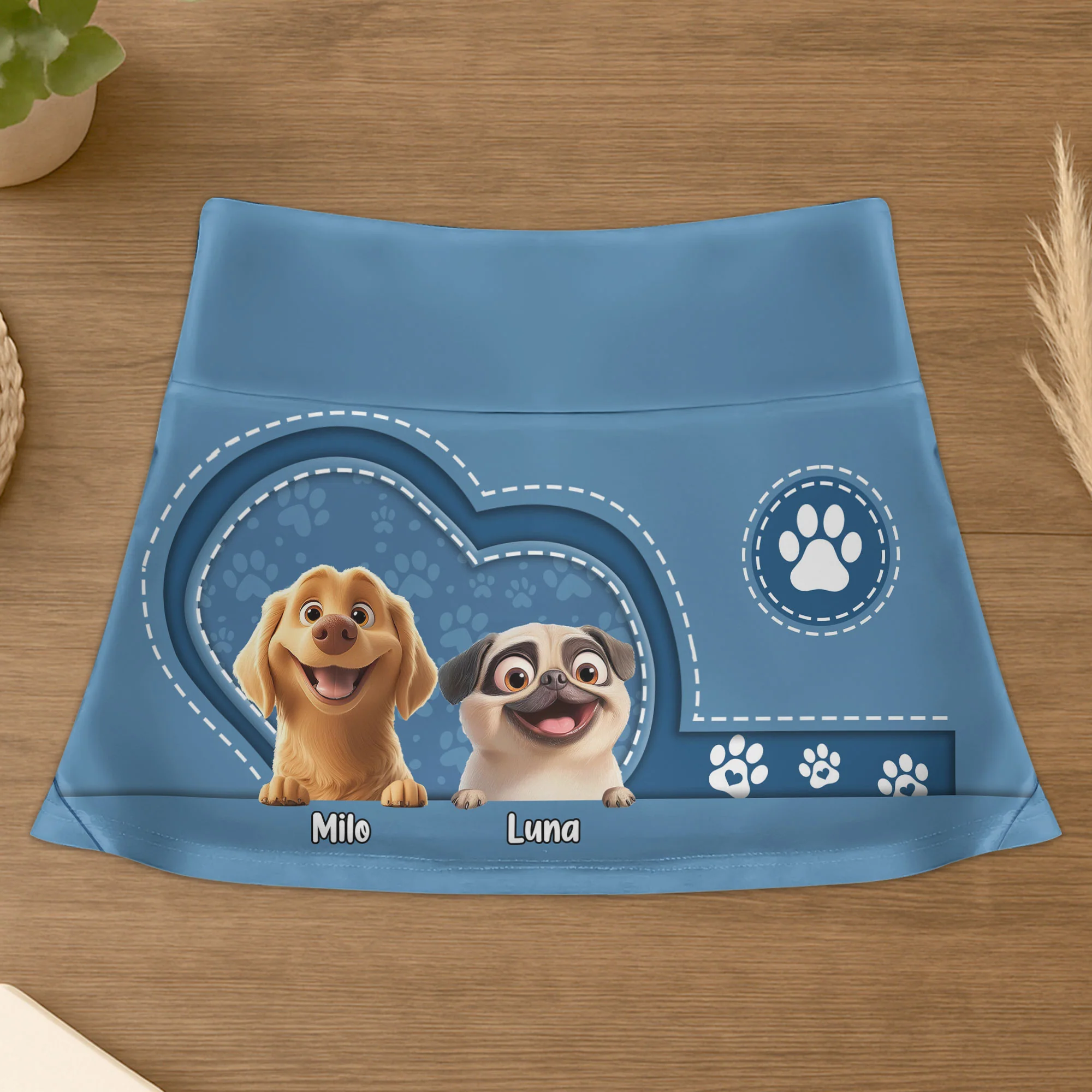Dog Lover, Pet Lover, Custom Dog Breeds - Custom Women's Skorts With Pockets - Image 6