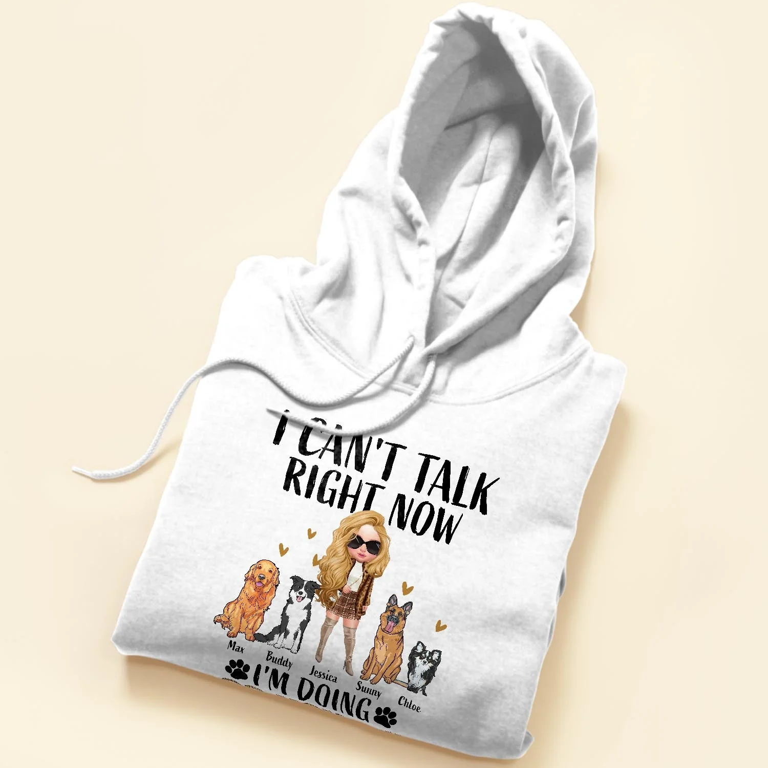 Doing Dog Mom Shit - Personalized Shirt - Birthday Gift For Her, Girl, Woman, Dog Mom, Dog Lover - Image 5