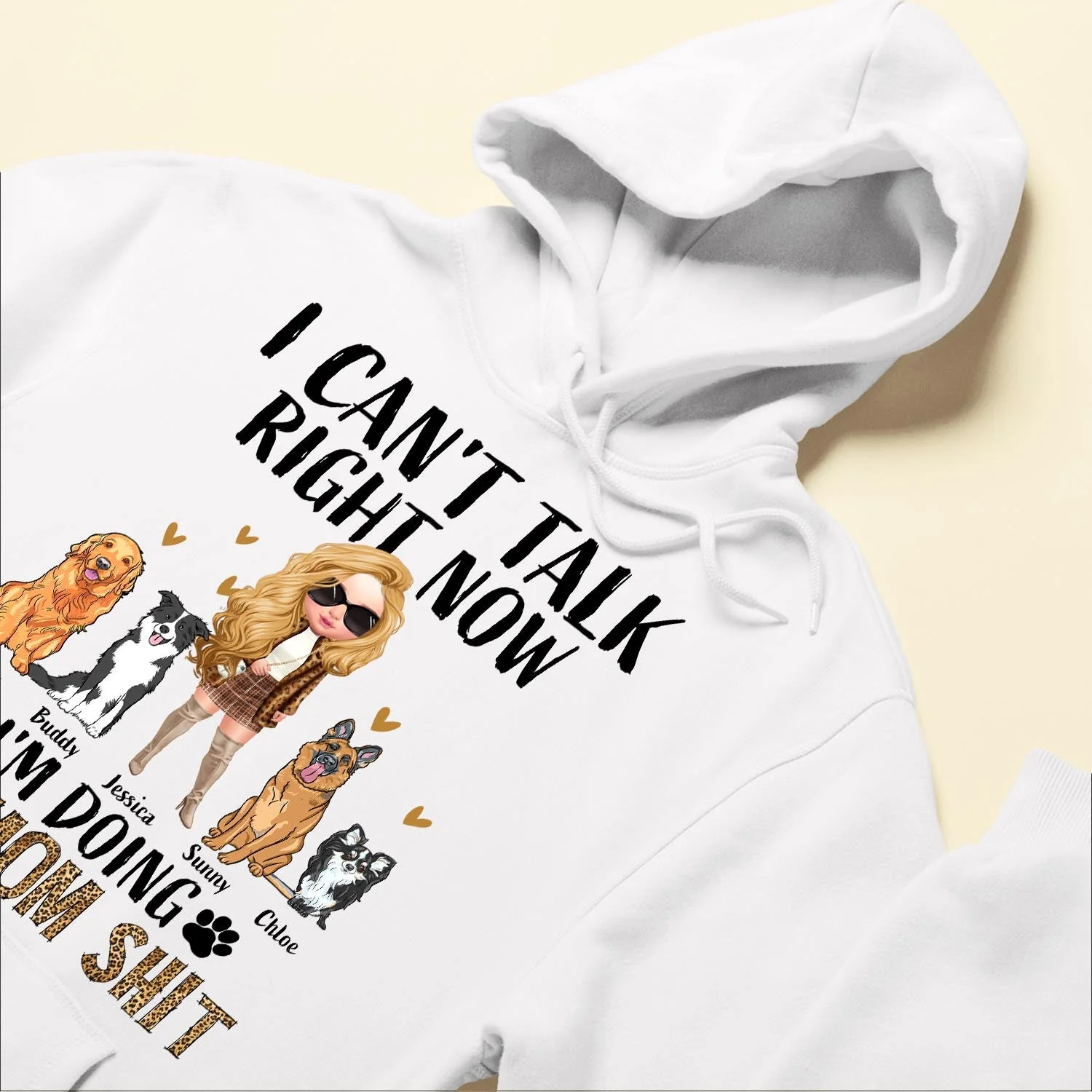 Doing Dog Mom Shit - Personalized Shirt - Birthday Gift For Her, Girl, Woman, Dog Mom, Dog Lover - Image 6
