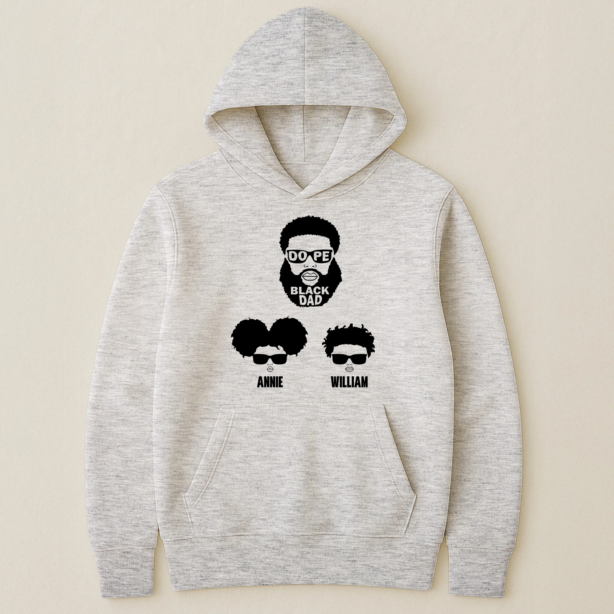 Dope Black Dad, Dope Black Father - Father's Day Gift - Personalized Shirt - Image 5