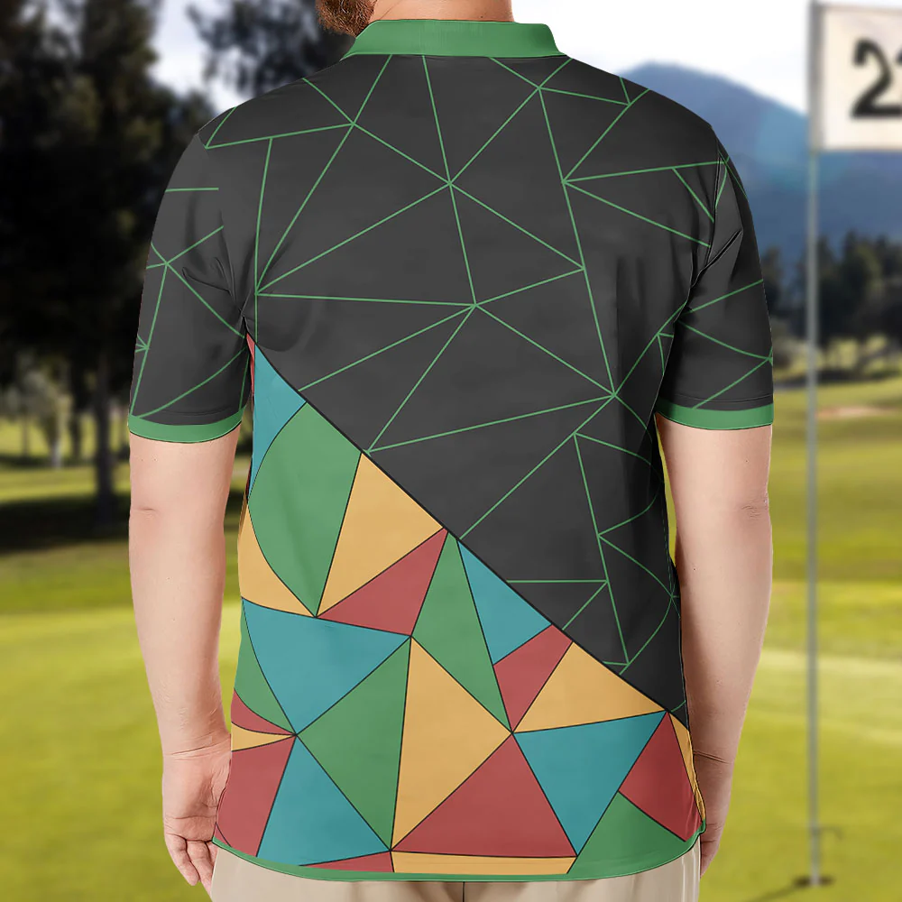 Dope Black Dad - Personalized Polo Shirt - Image 3