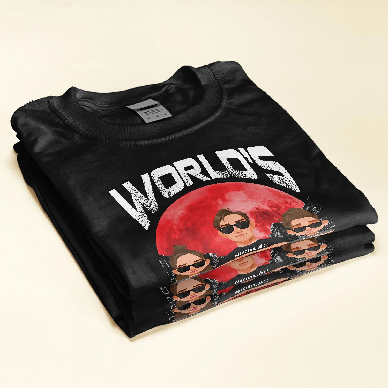 Dopest Dad - Personalized Shirt - Image 2