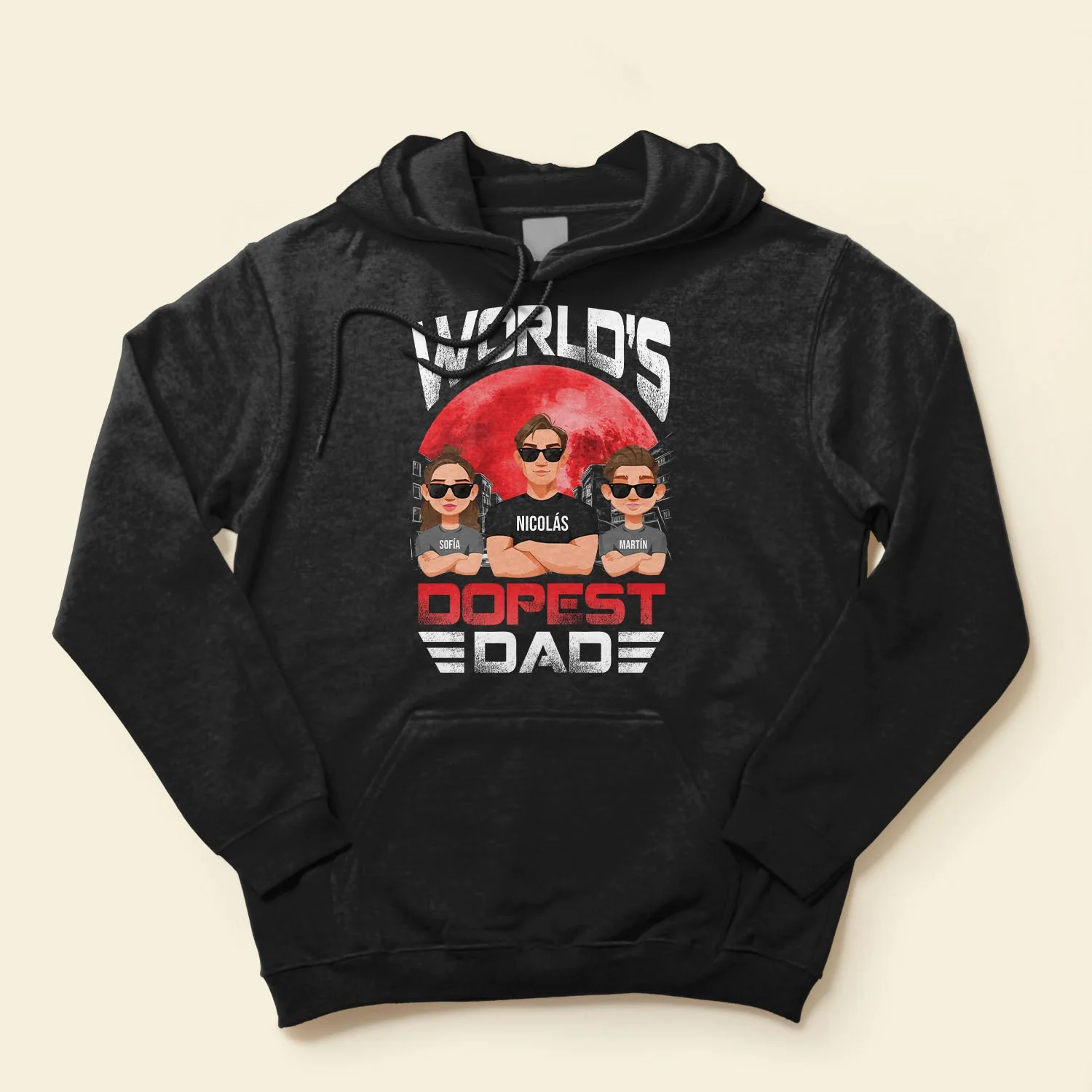 Dopest Dad - Personalized Shirt - Image 4