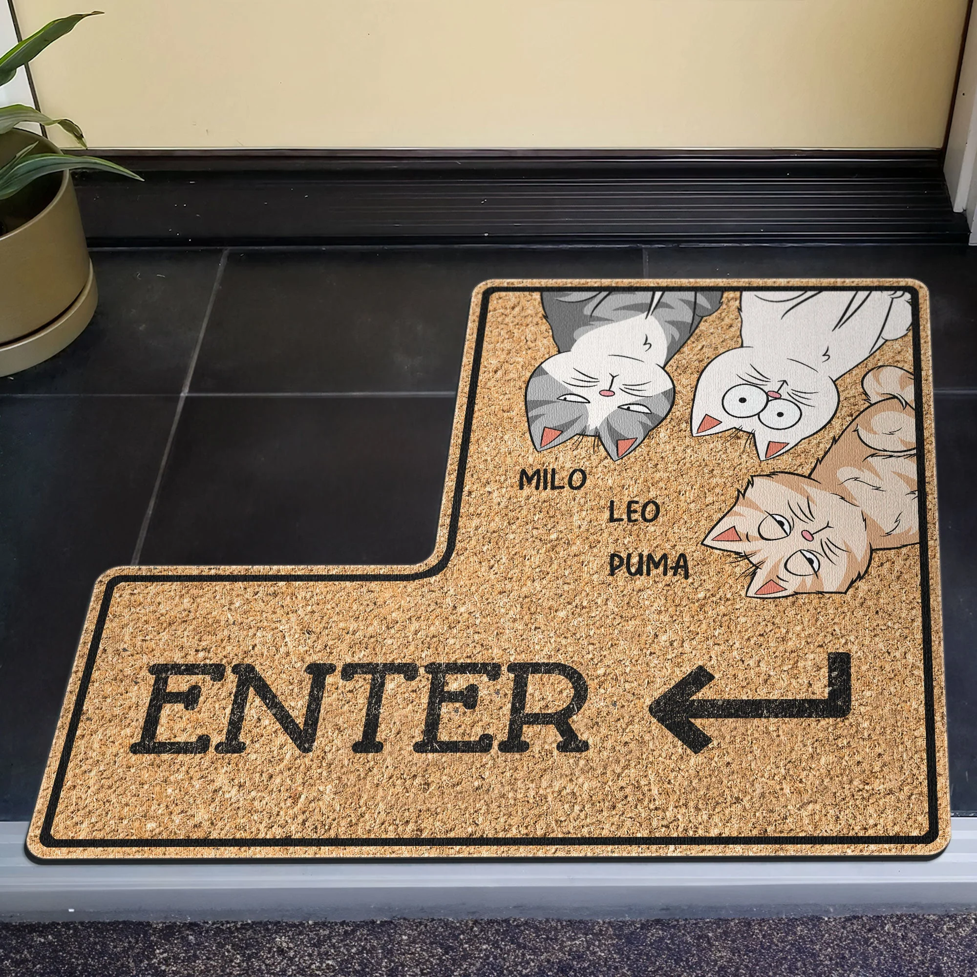 Enter - Personalized Doormat - Image 3