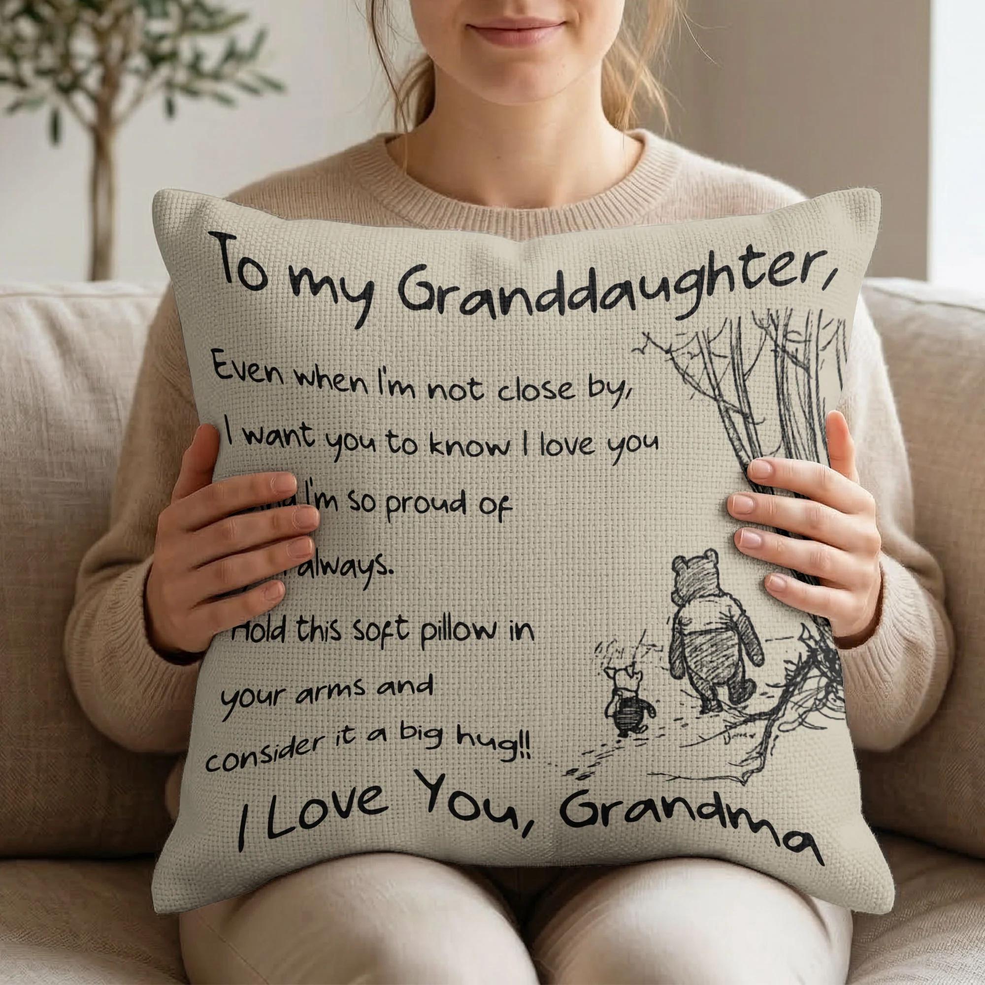 Even When I'm Not Close Gift For Kid - Personalized Pillow Cover - Image 3