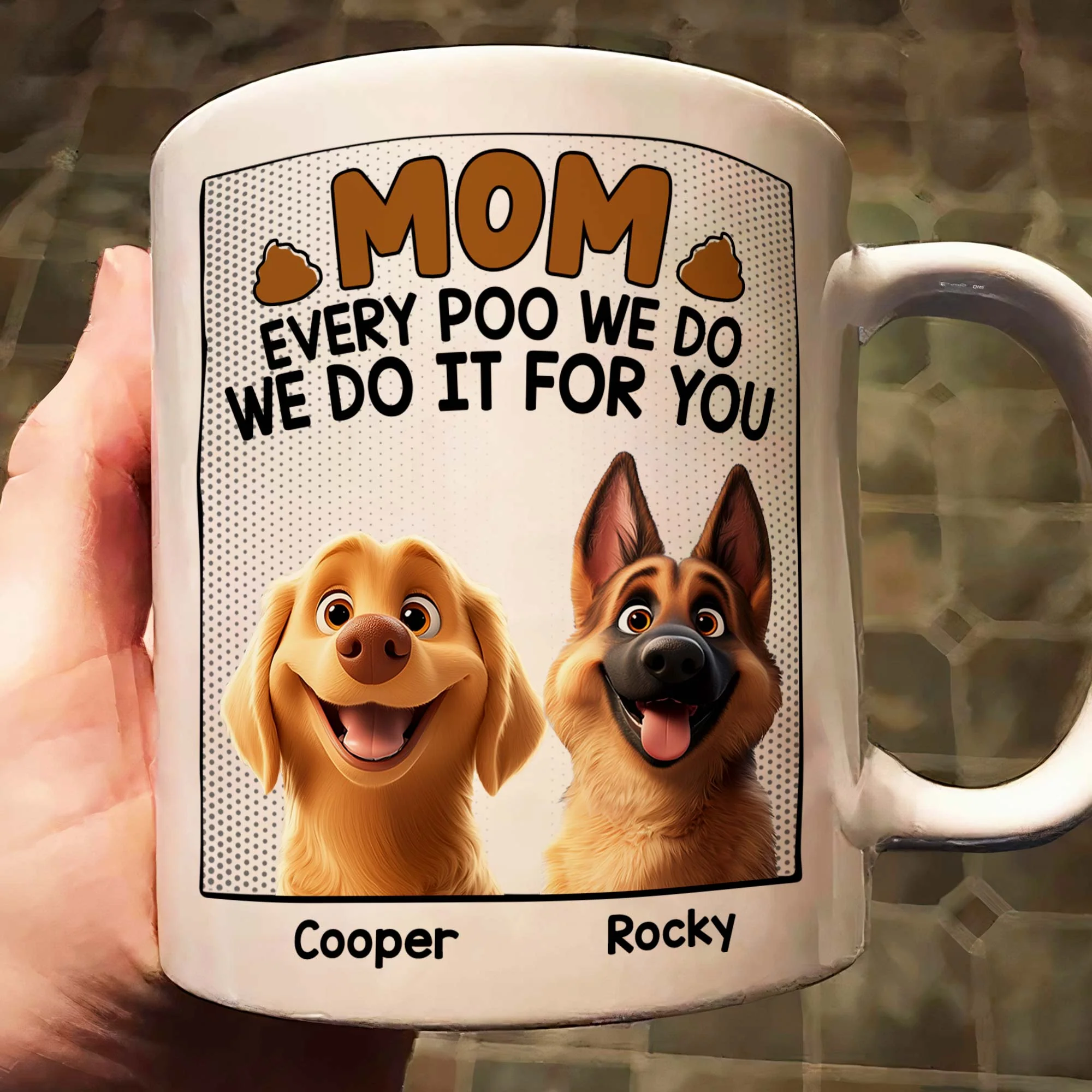 Every Poo I Do - Personalized Mug - Image 2