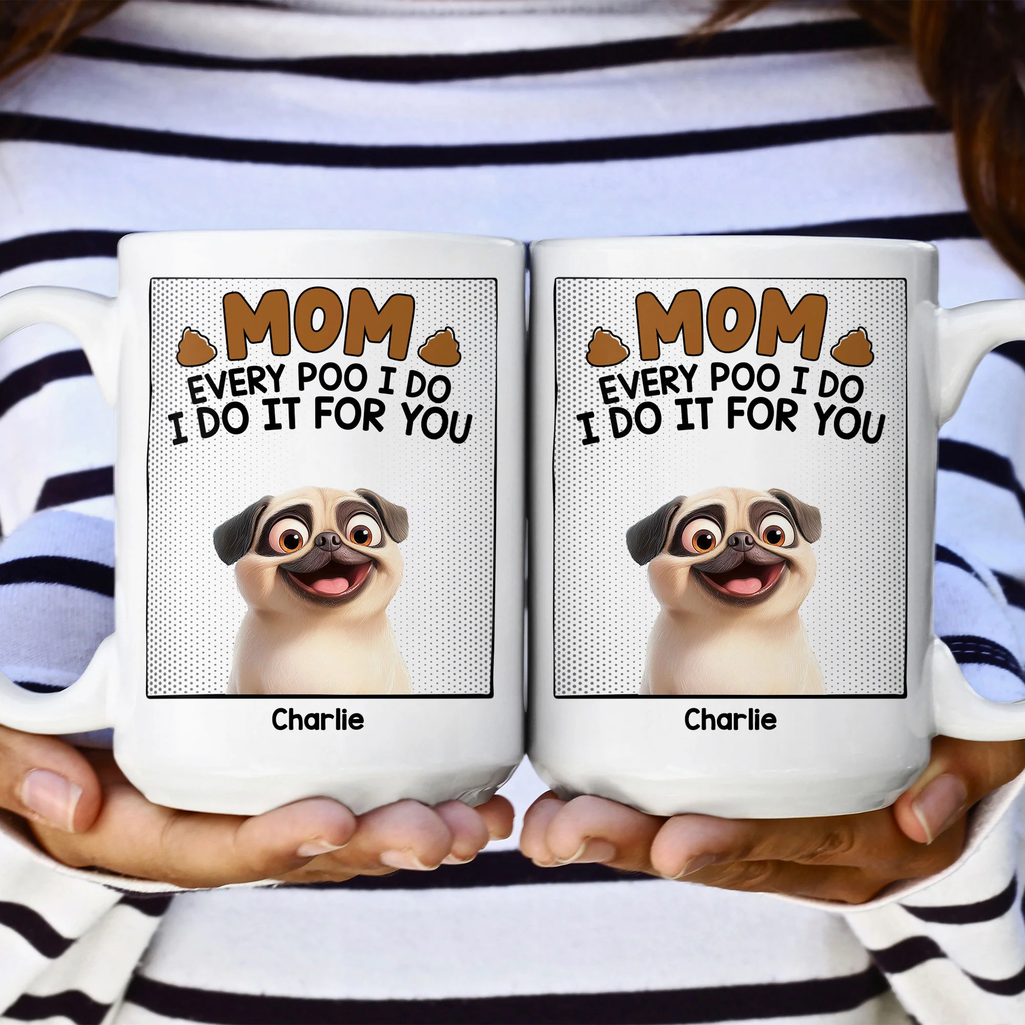 Every Poo I Do - Personalized Mug - Image 5