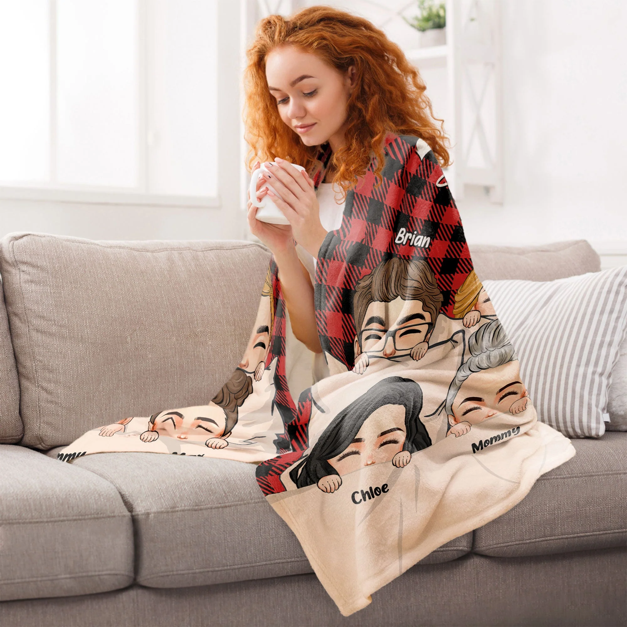 Every Time Snuggle This Blanket - Personalized Blanket - Image 5