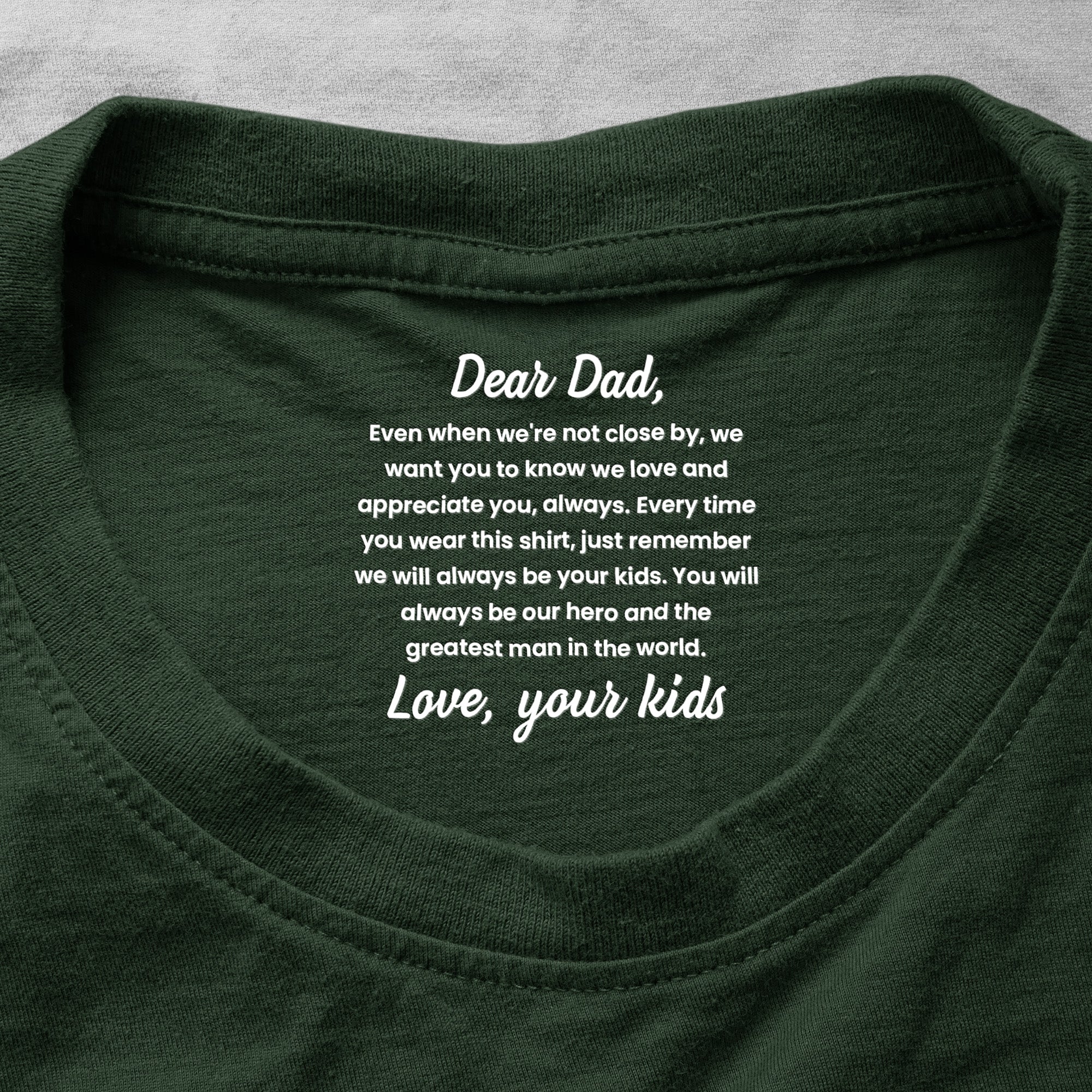 Every Time You Wear This Shirt - Hidden Message Father's Day Gift For Dad - Personalized Shirt - Image 2