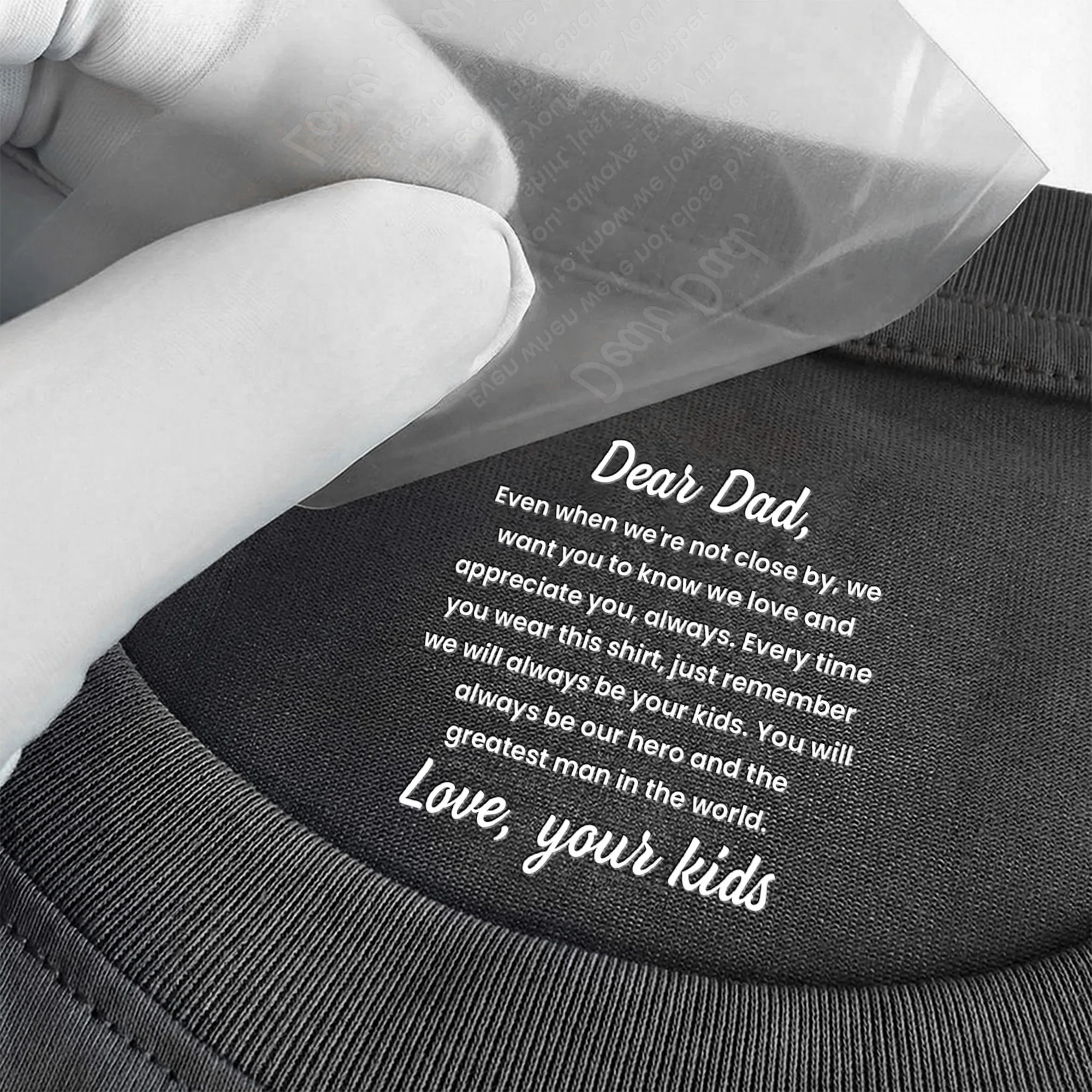 Every Time You Wear This Shirt - Hidden Message Father's Day Gift For Dad - Personalized Shirt - Image 4