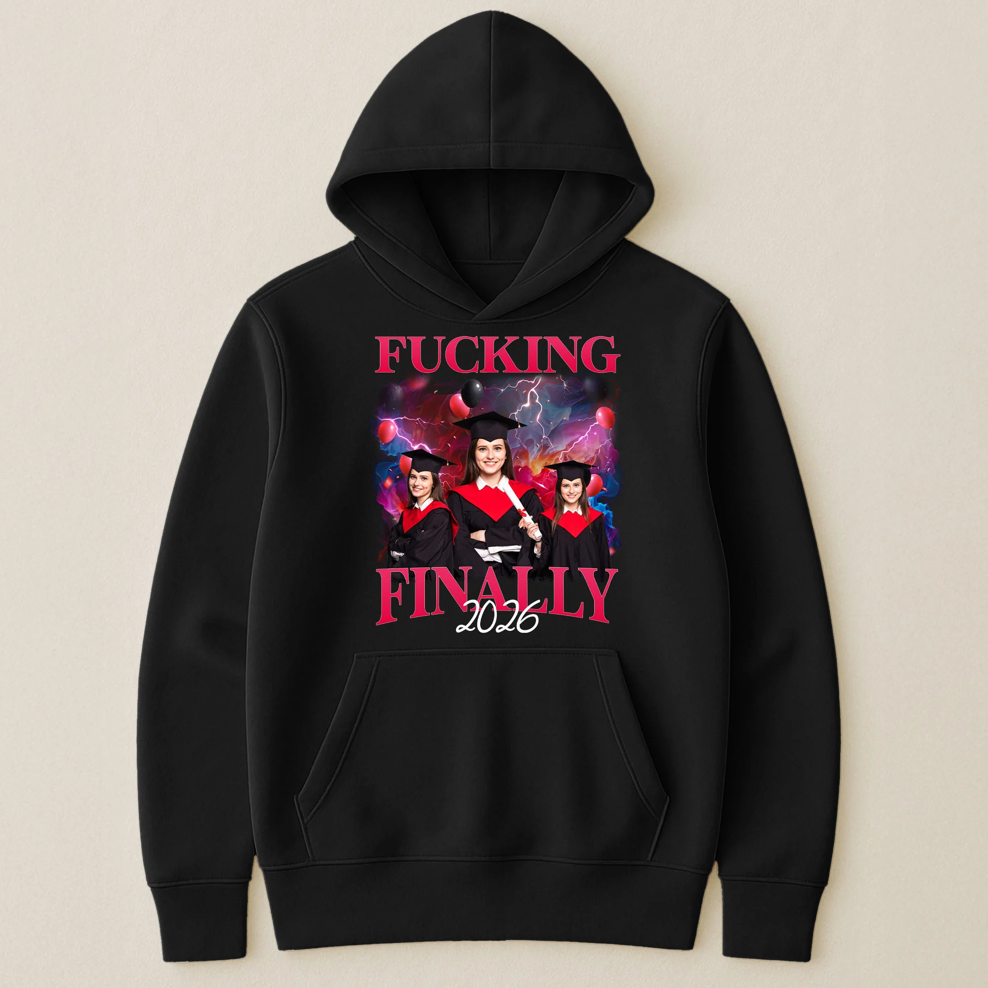 F*cking Finally Graduation - Personalized Photo Shirt - Image 5