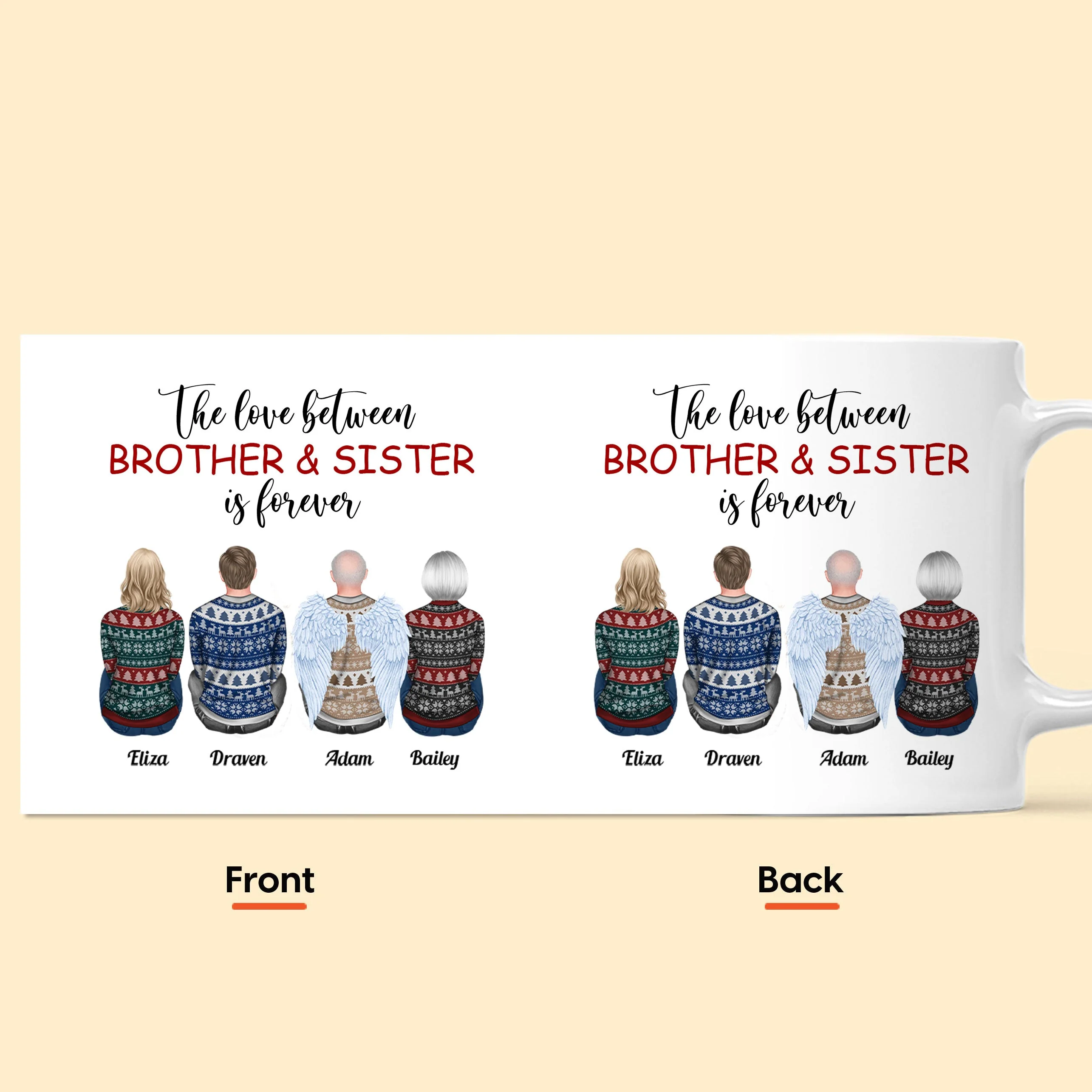 Family Forever - Limited Version - Personalized Mug - Image 6