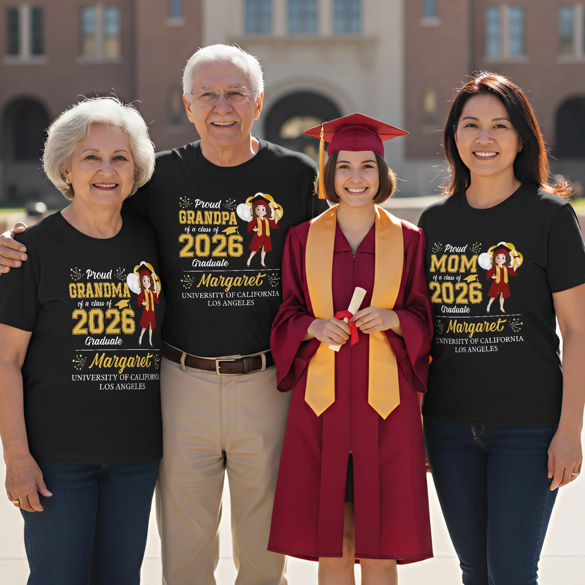 Family Matching Graduation - Personalized Shirt - Image 2