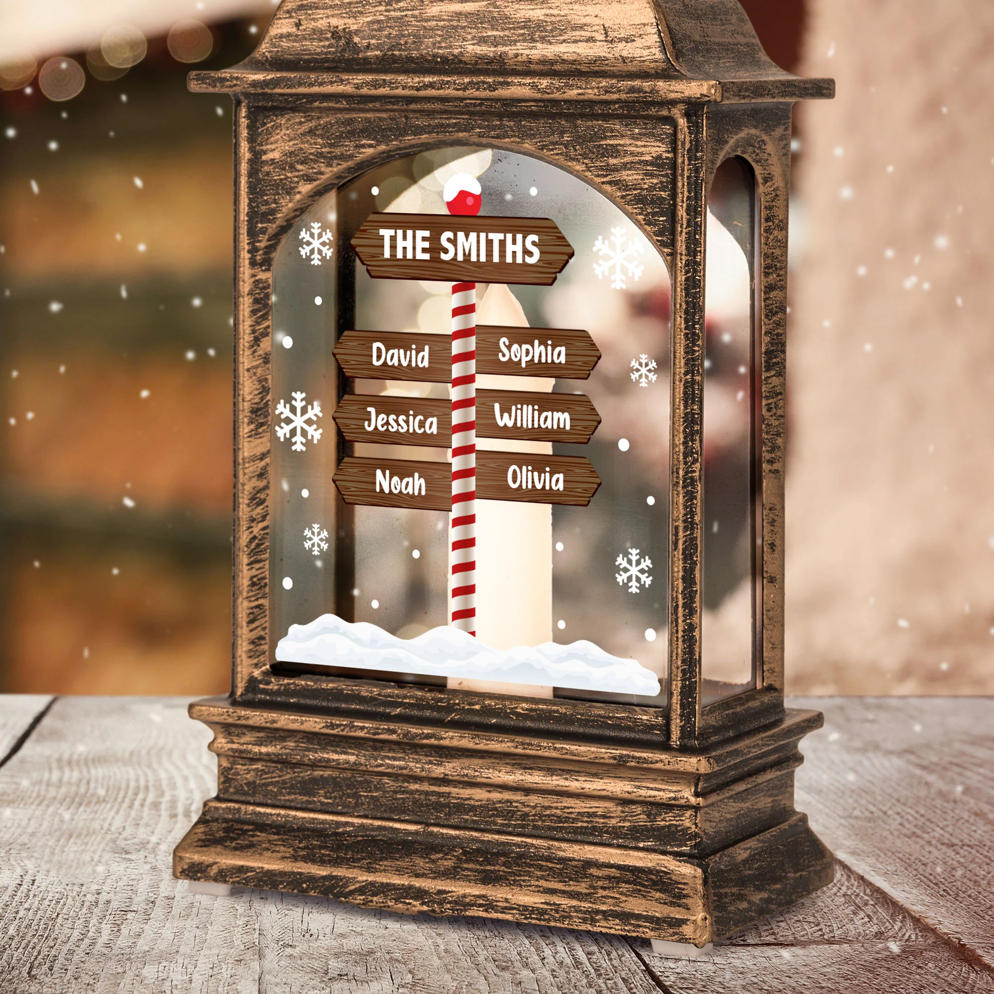 Family Names - Personalized Wind Lamp - Image 3