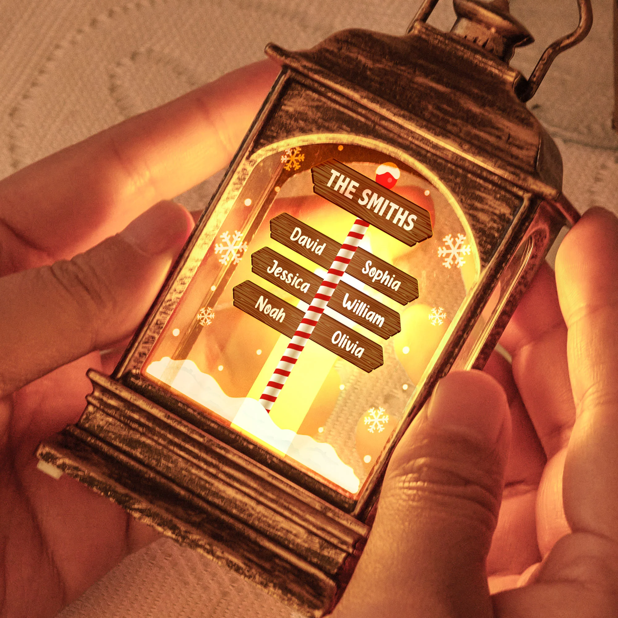 Family Names - Personalized Wind Lamp - Image 4