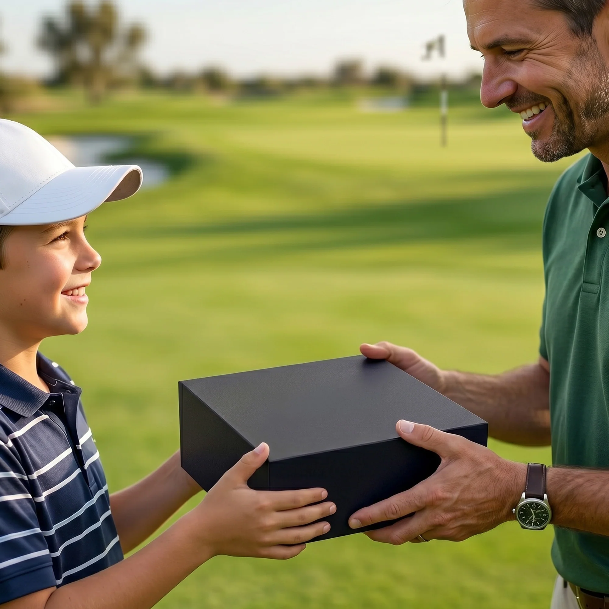 Father's Day Gift, Best Dad, Daddy, Grandpa By Par - Golf Gift Box Set - Image 5