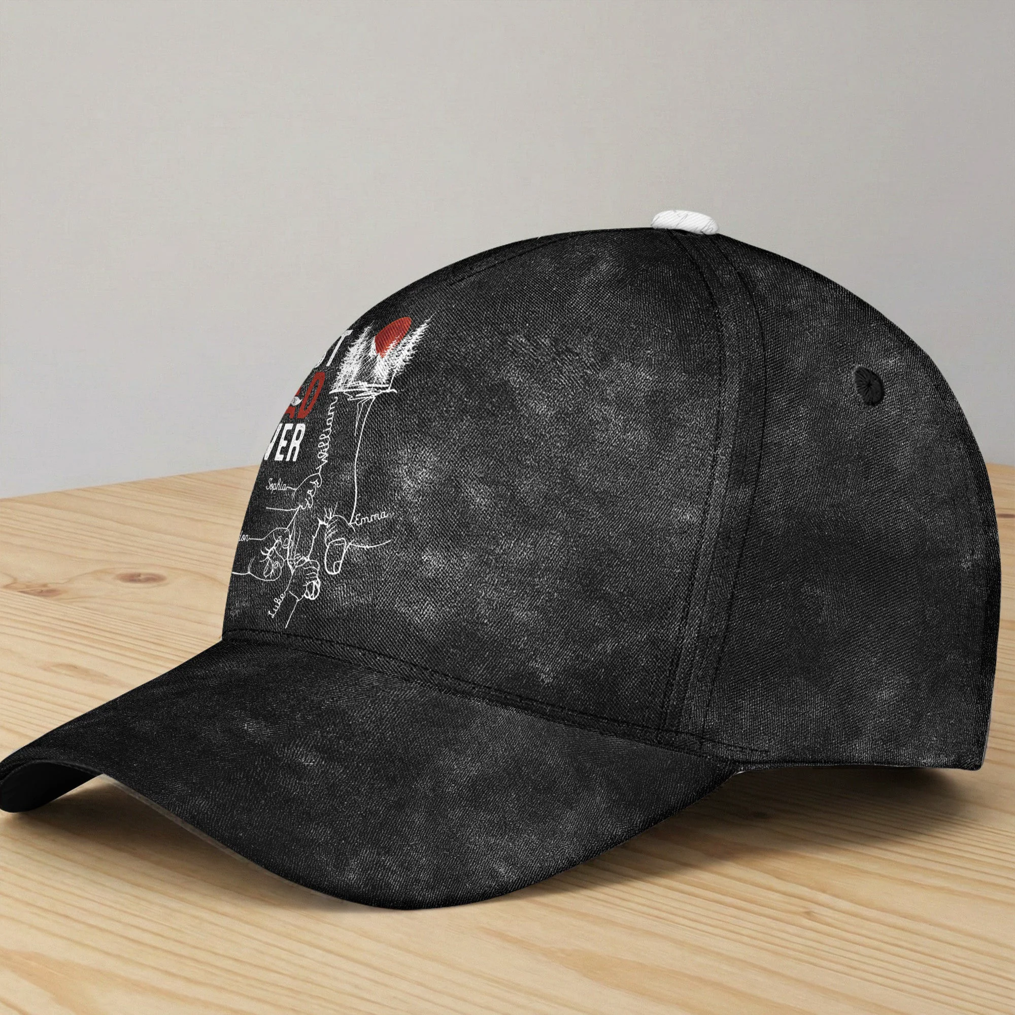Father's Day Gifts, Best Dad Ever - Personalized Cap - Image 2