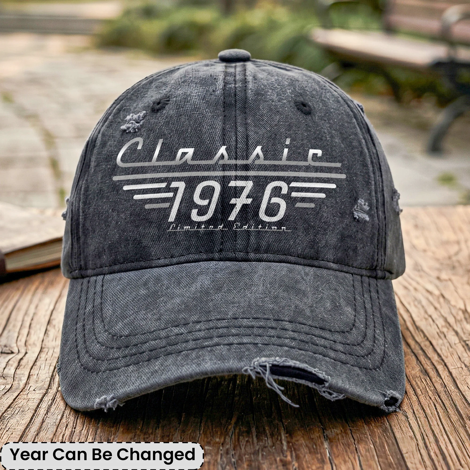 Father's Day Gifts, Classic Limited Edition - Birthday Gift, Vintage Old Age Gift For Him, Dad, Husband, Grandpa - Personalized Cap