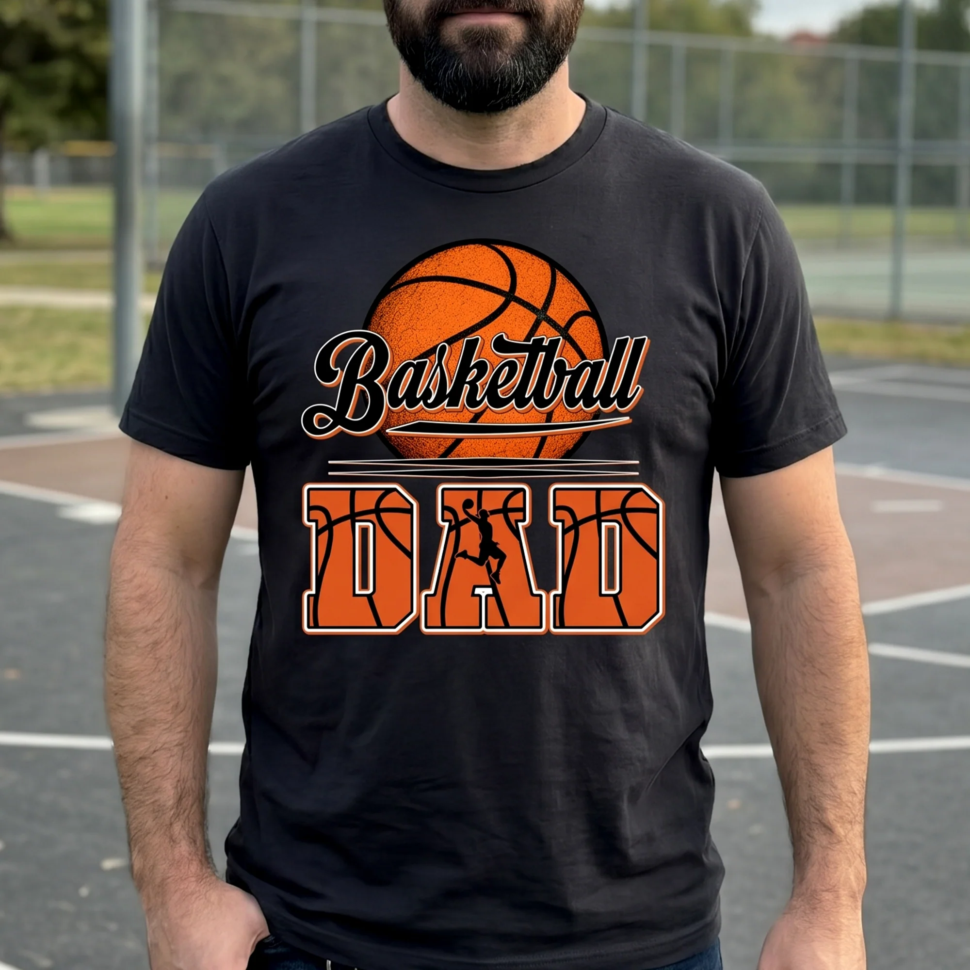 Father's Day Gifts For Basketball Dad, Grandpa - Personalized Shirt - Image 4
