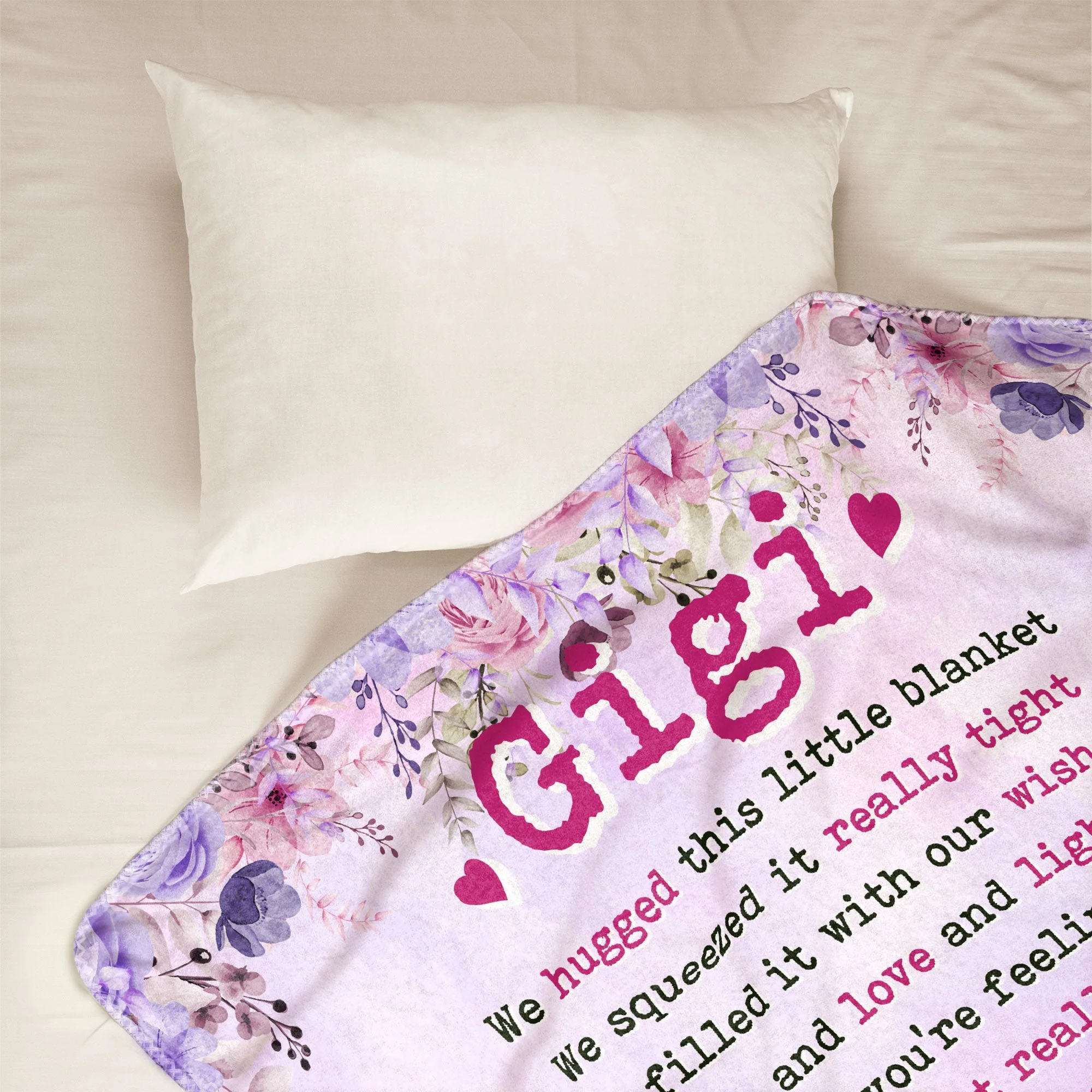 Feel Your Love Within This Blanket - From 15 Up To 21 Kids - Personalized Blanket - Birthday Gift, Home Decor Gift For Grandma, Nana, Mom - Image 2
