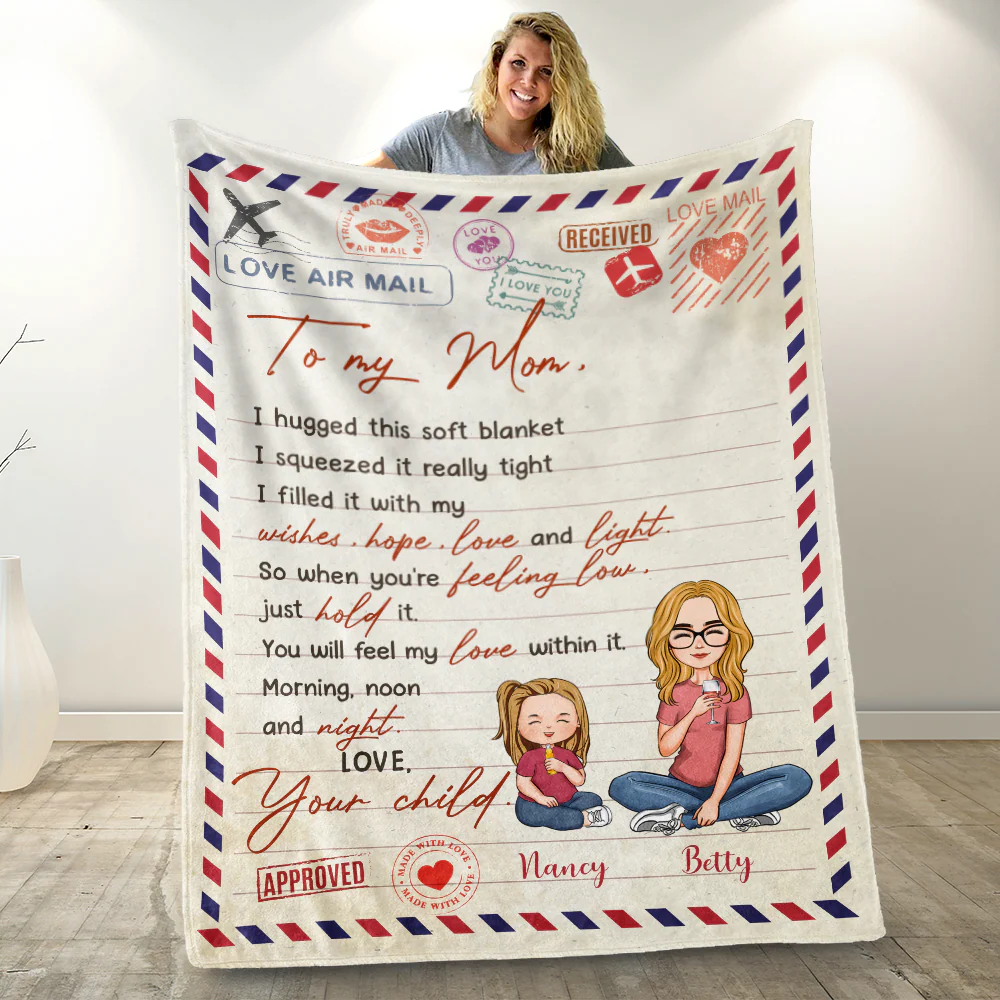 Fill Blanket With My Wishes- Personalized Blanket - Image 4