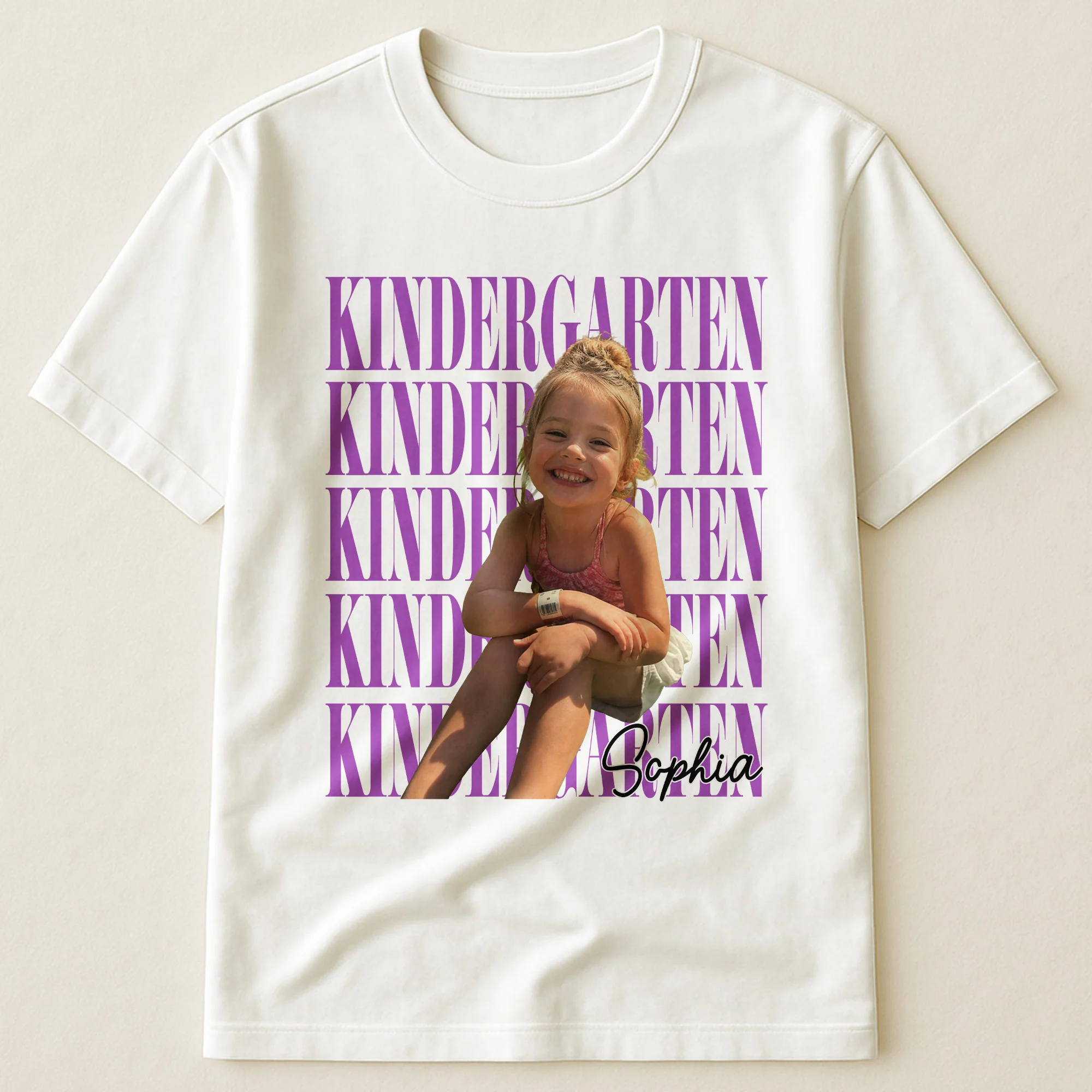 First Day Of School Custom Photo - Personalized Shirt - Image 4