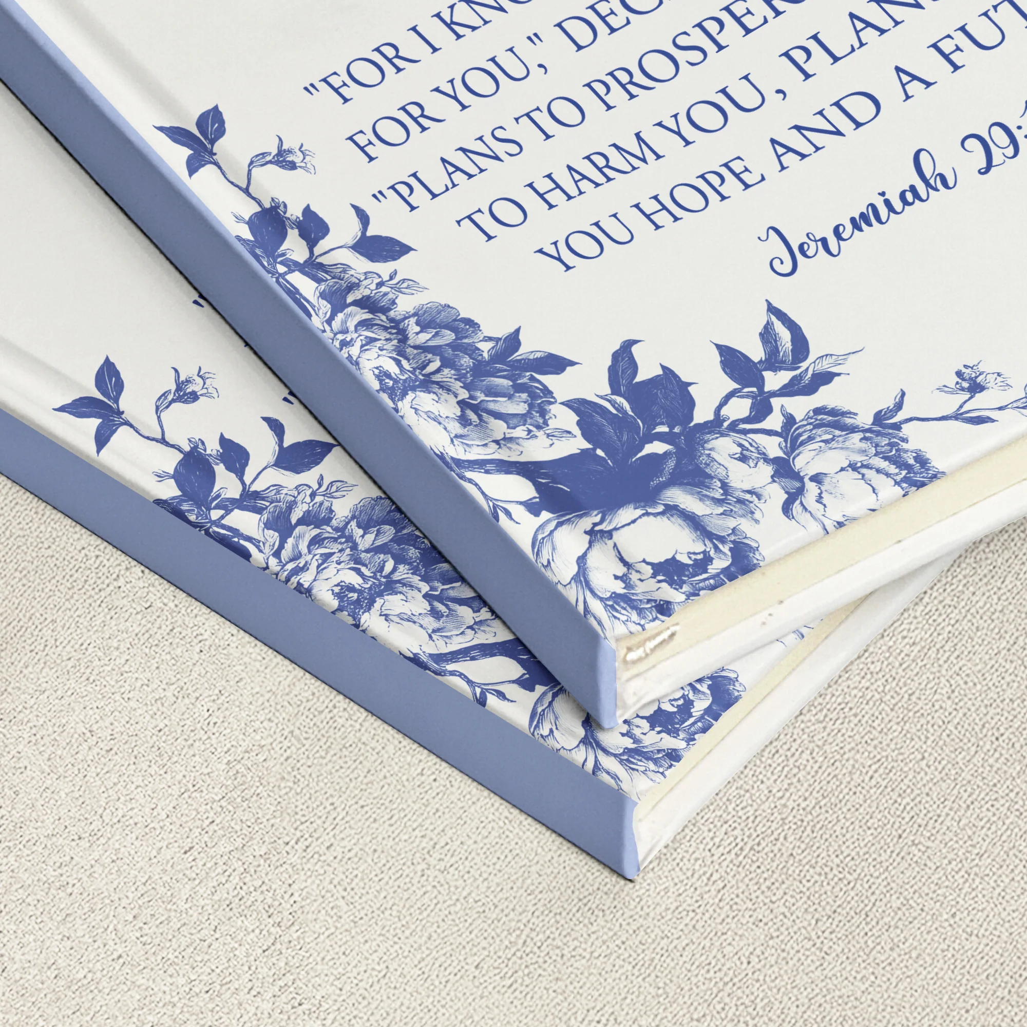 For I Know The Plans I Have For You - Personalized Hardcover Journal - Image 3