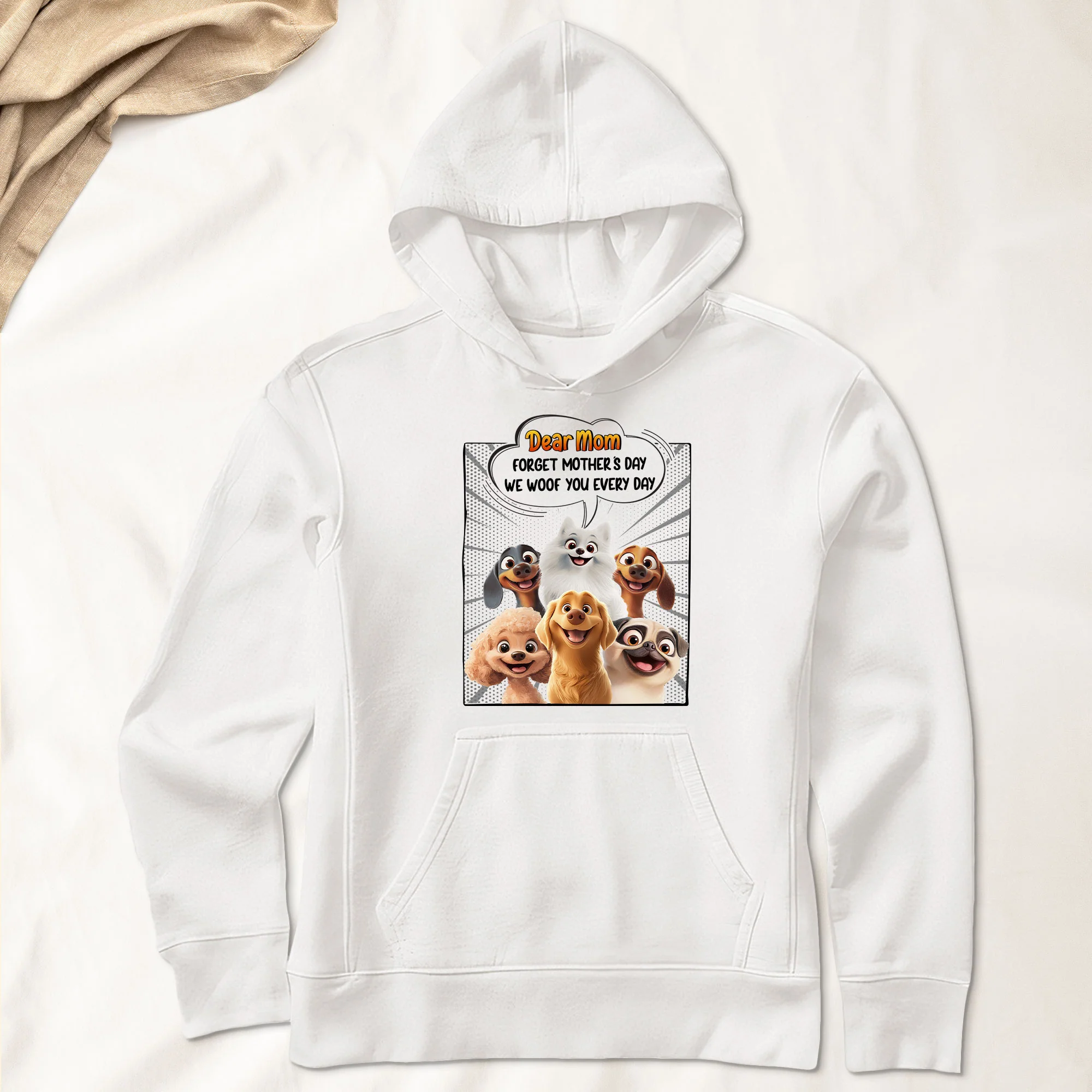 Forget Mother's Day We Woof You Every Day Dog Lovers - Personalized Shirt - Image 5