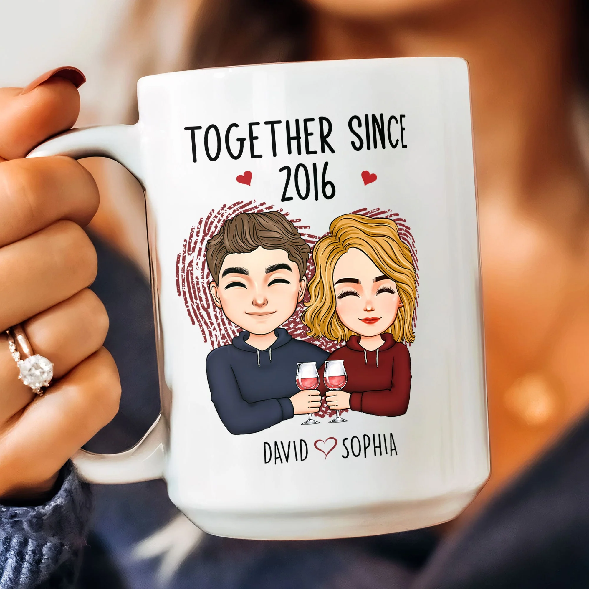 Found You Sooner, Annoyed You Longer - Personalized Mug - Image 8