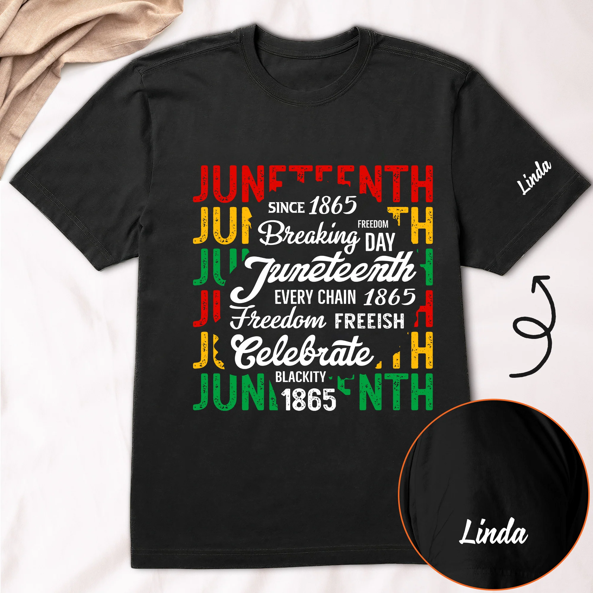 Freedom Day Juneteenth - Personalized Shirt
