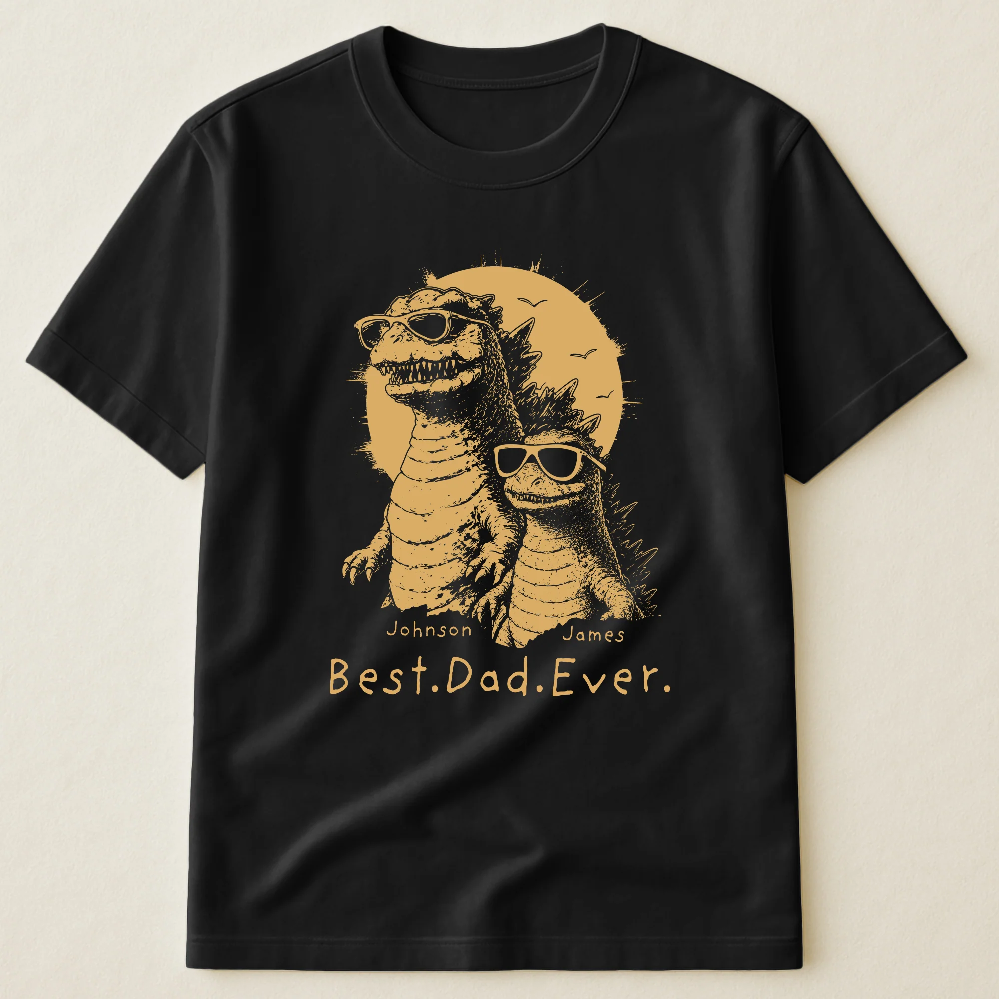 Funny Dad Father's Day Gift Monster - Personalized Shirt