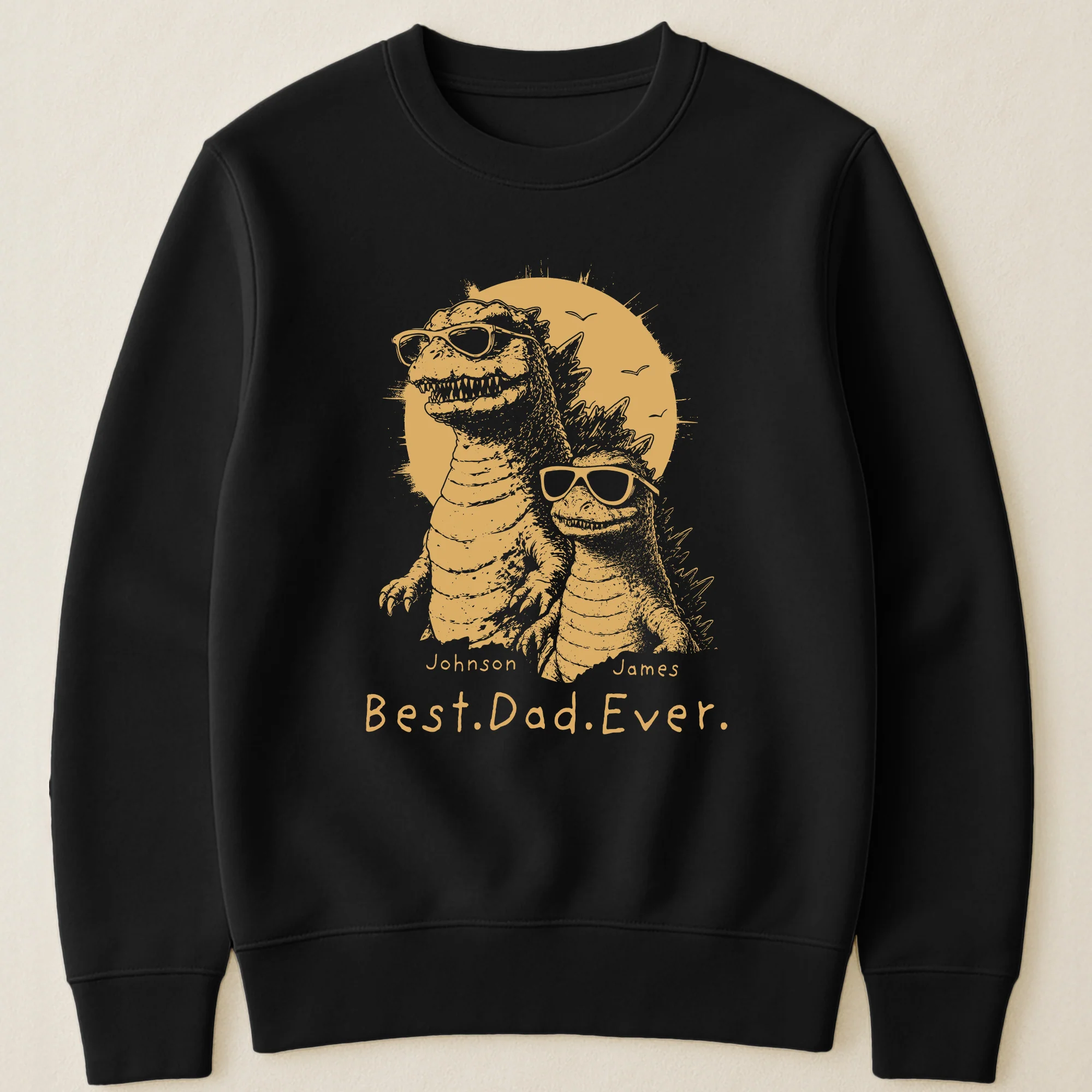 Funny Dad Father's Day Gift Monster - Personalized Shirt - Image 3