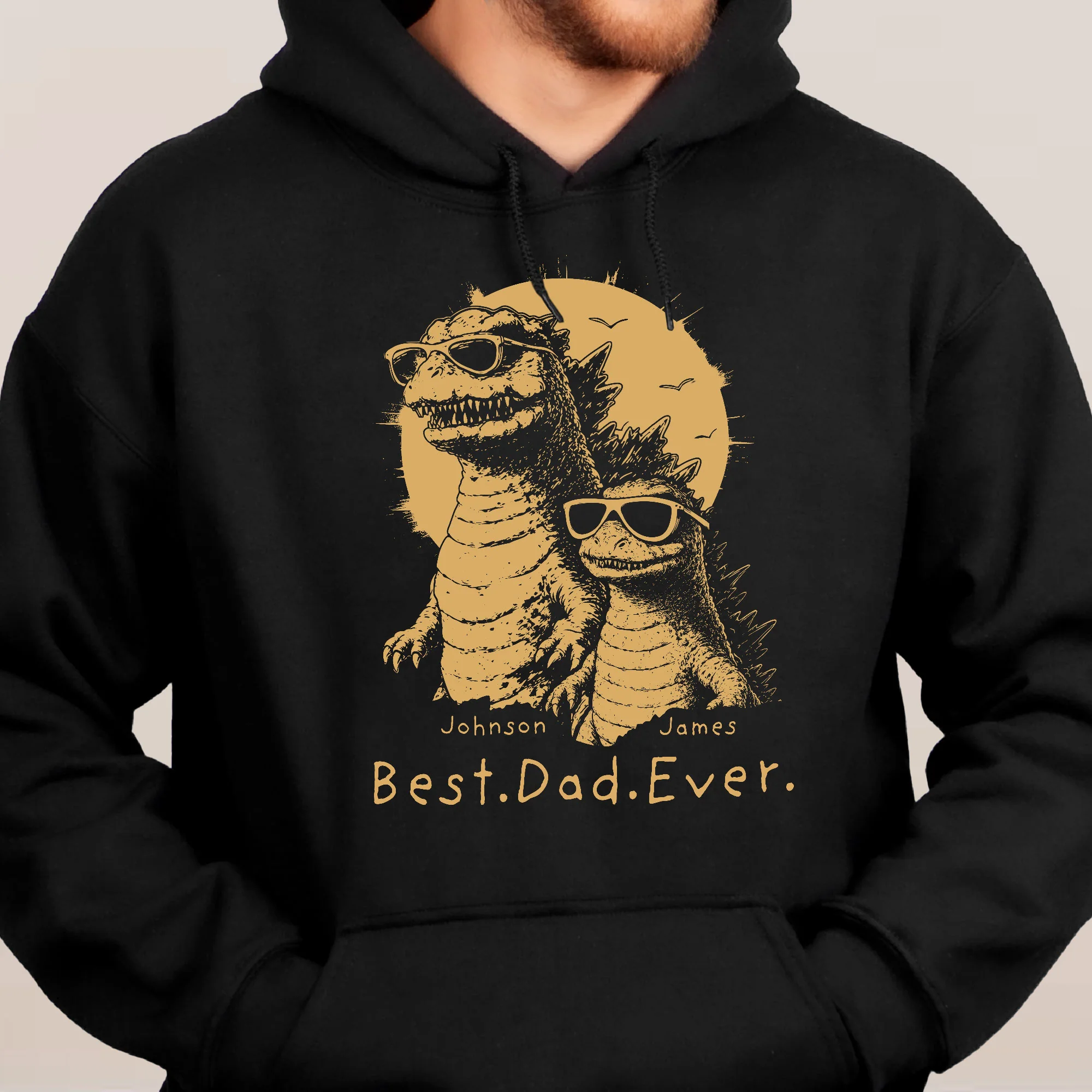 Funny Dad Father's Day Gift Monster - Personalized Shirt - Image 6