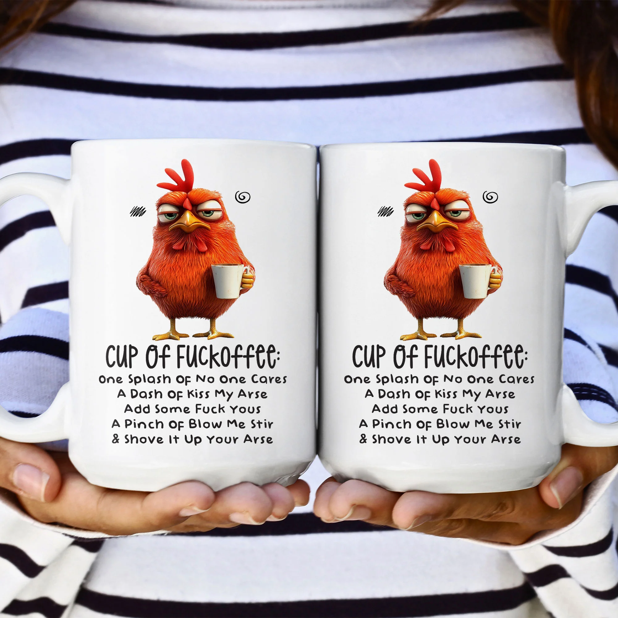 Funny Mug - Cup Of Fuckoffee - Fun Gifts For Coworker, Friends, Boss - Personalized Mug - Image 2
