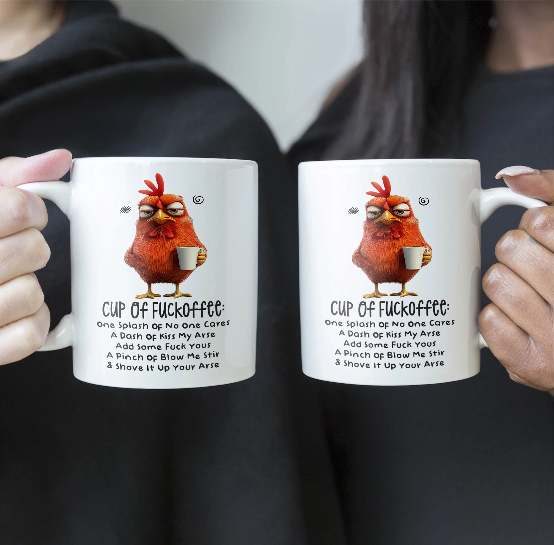 Funny Mug - Cup Of Fuckoffee - Fun Gifts For Coworker, Friends, Boss - Personalized Mug - Image 4