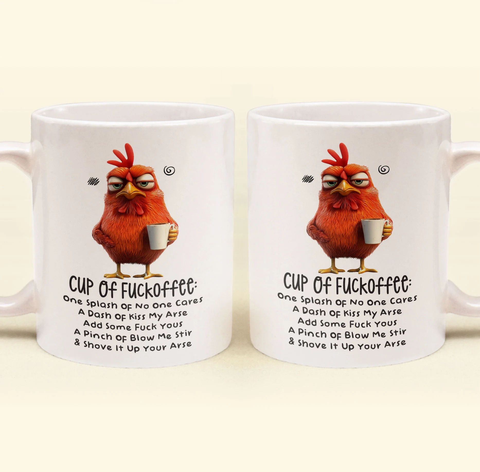 Funny Mug - Cup Of Fuckoffee - Fun Gifts For Coworker, Friends, Boss - Personalized Mug - Image 6