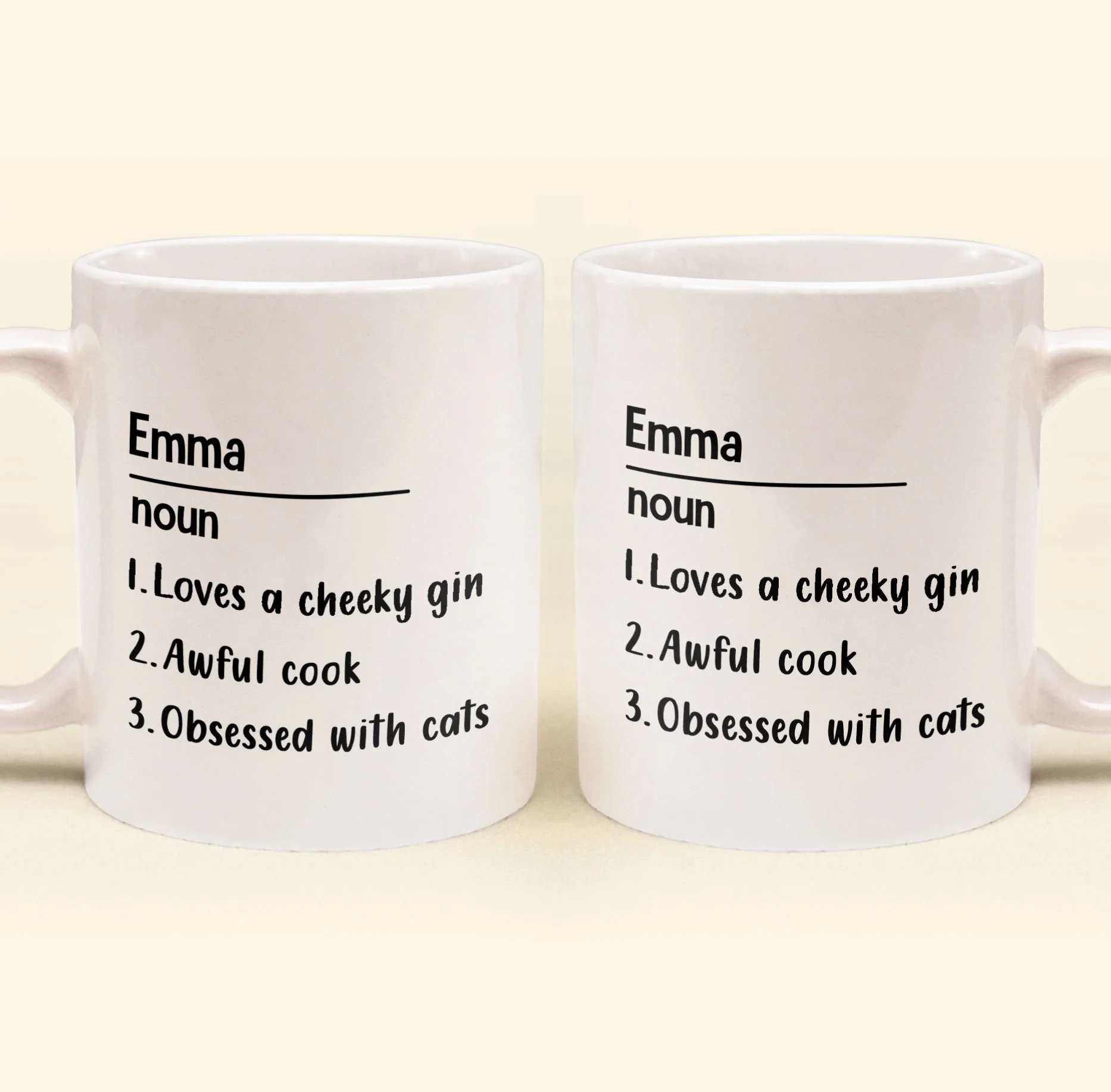 Funny Mug - Custom Name & Definition - Fun Gifts For Coworkers, Friends, Family - Personalized Mug - Image 3