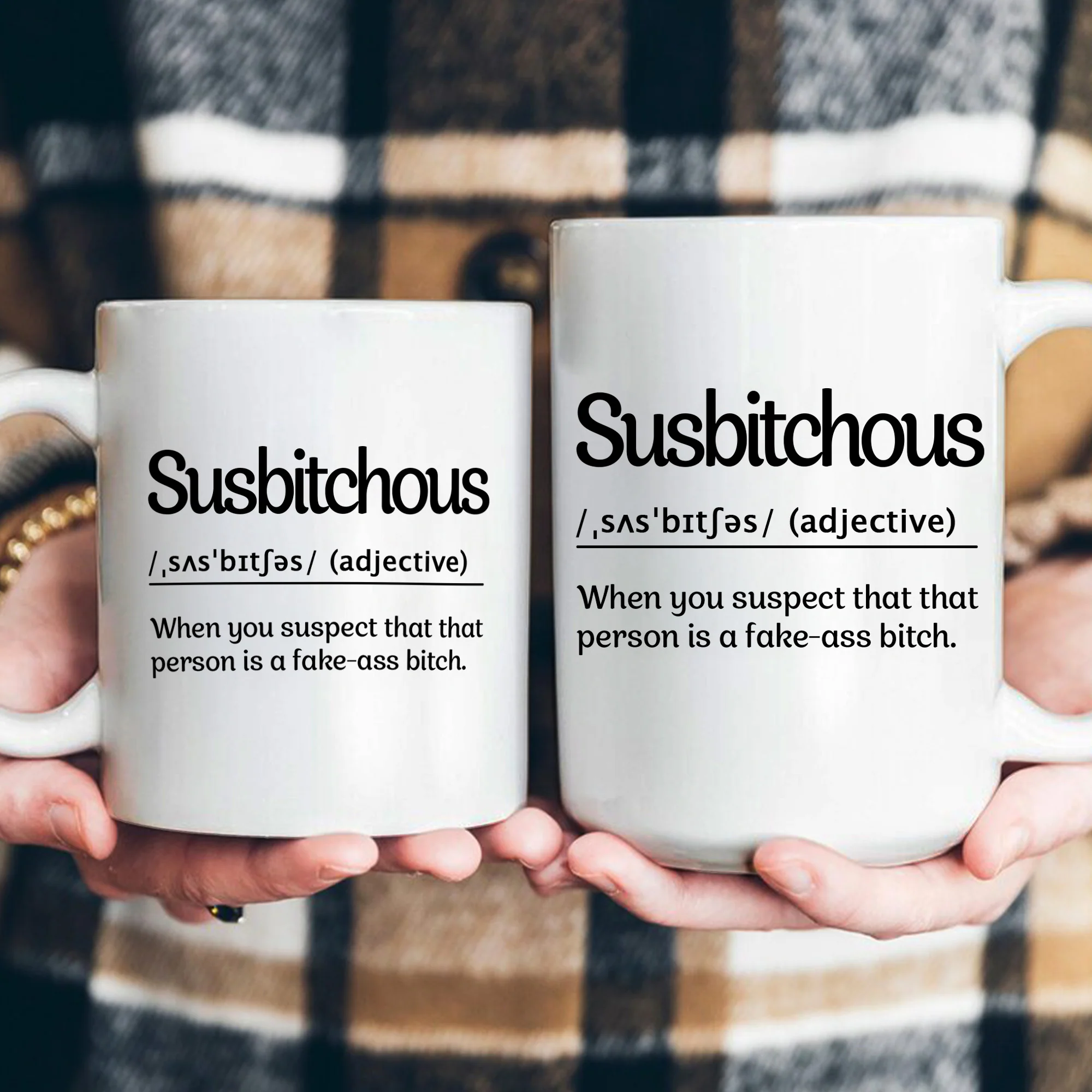 Funny Mug - Word Of The Day Version 1 - Elephant Gift, Exchange Gifts For Coworker - Personalized Mug - Image 5