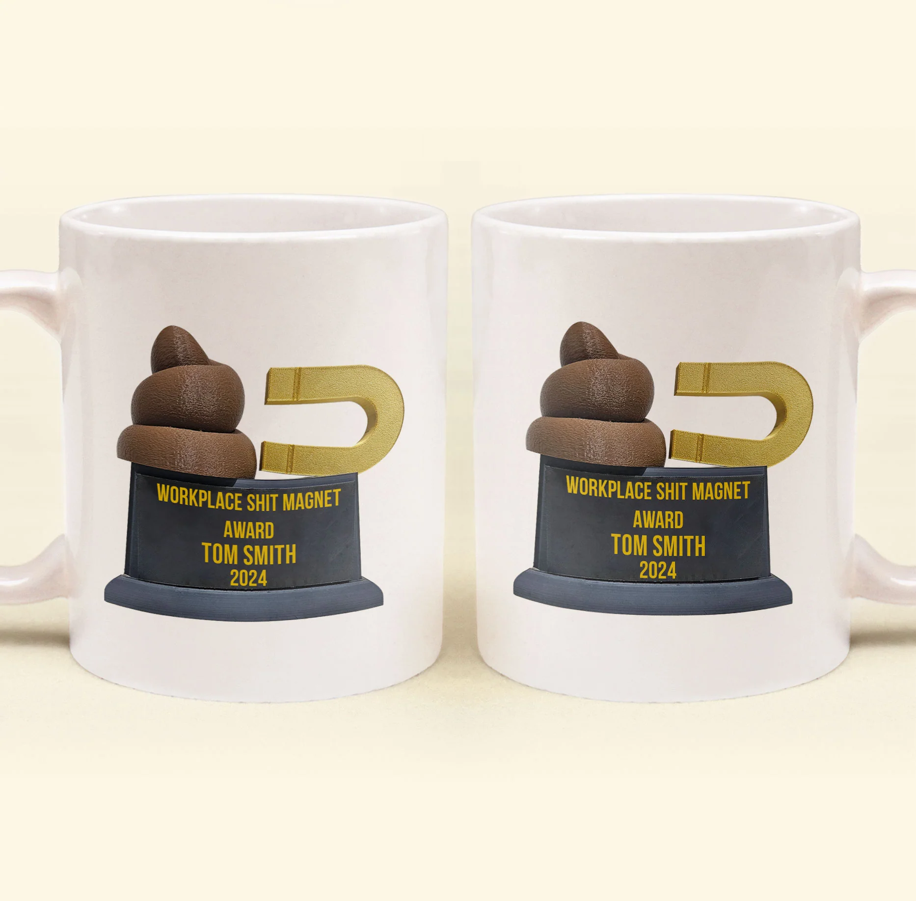 Funny Mug - Workplace Sh*T Magnet - Fun Gifts For Coworkers, Boss - Personalized Mug - Image 3