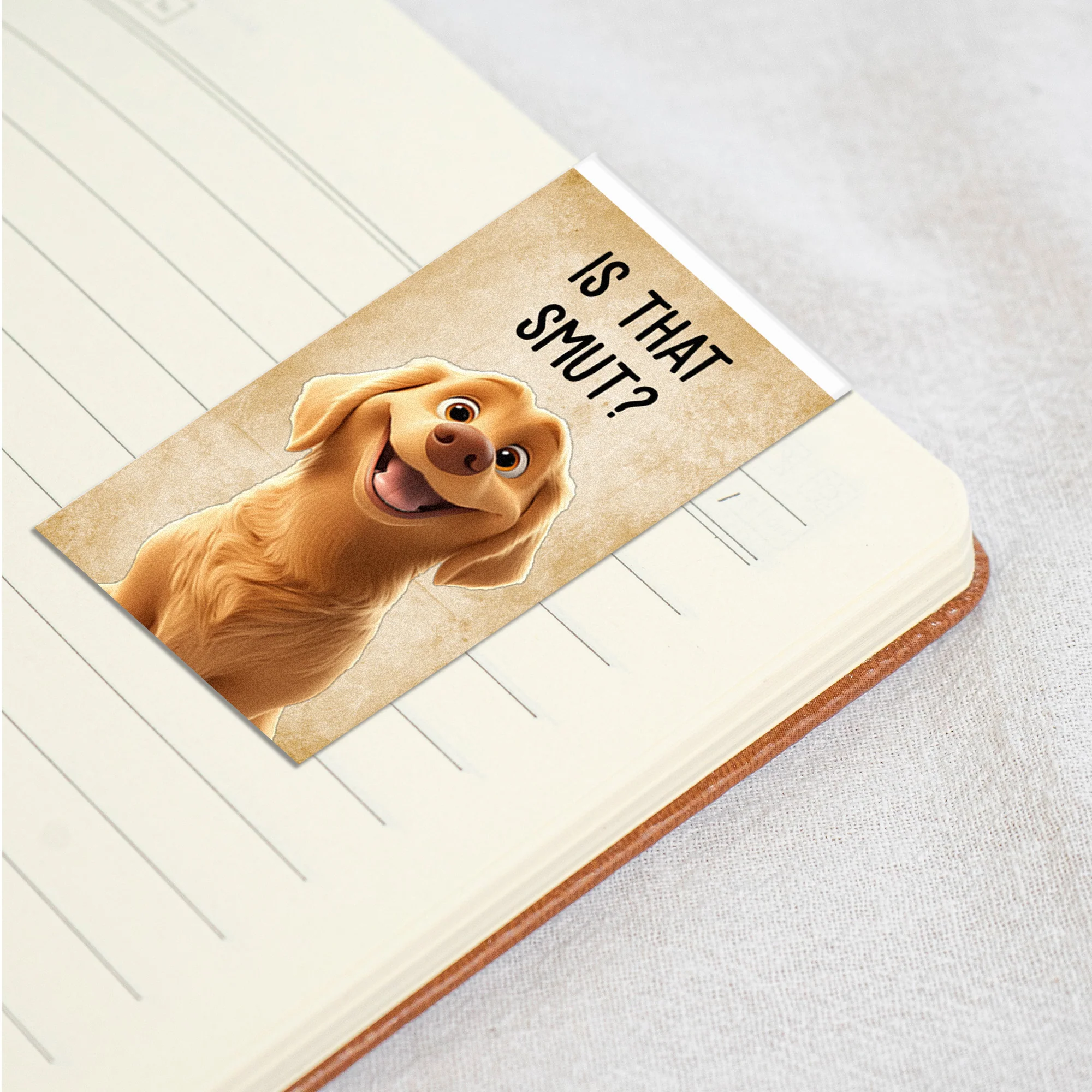 Funny Pet For Book Lovers - Personalized Magnetic Bookmark - Image 5