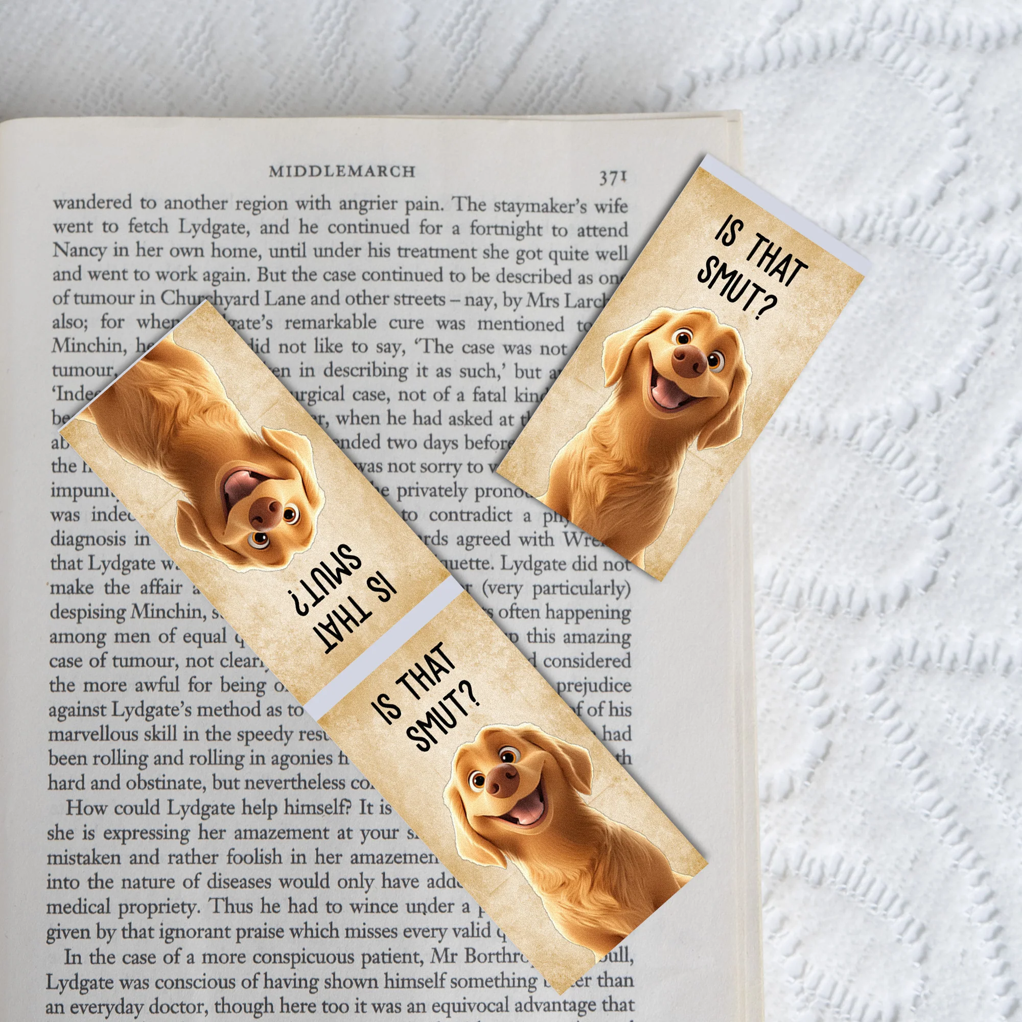 Funny Pet For Book Lovers - Personalized Magnetic Bookmark - Image 6