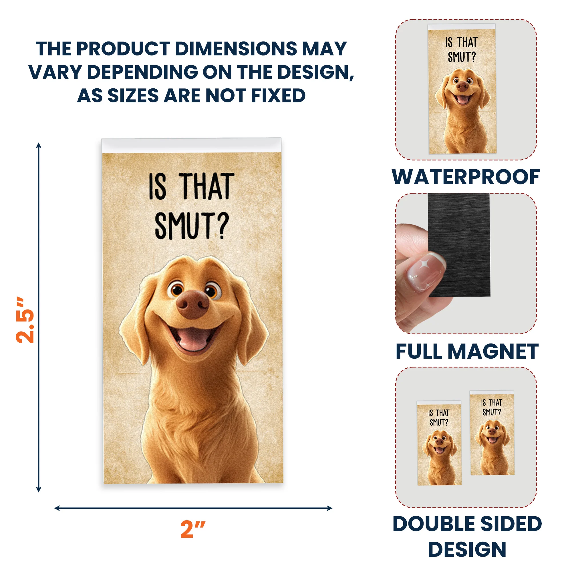 Funny Pet For Book Lovers - Personalized Magnetic Bookmark - Image 7