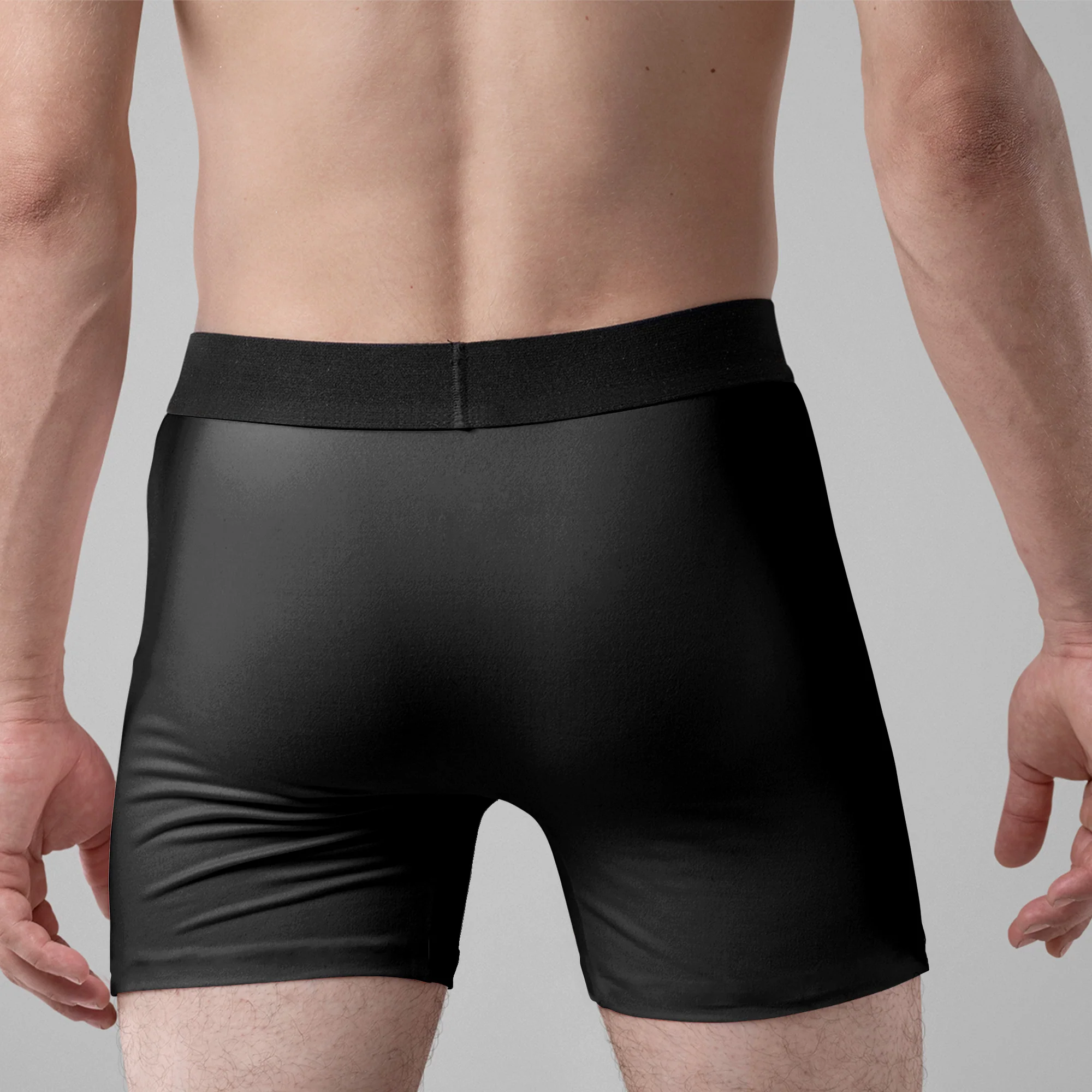 Funny Spicy Gifts For Him, Hot Genie - Personalized Photo Men's Boxer Briefs - Image 5