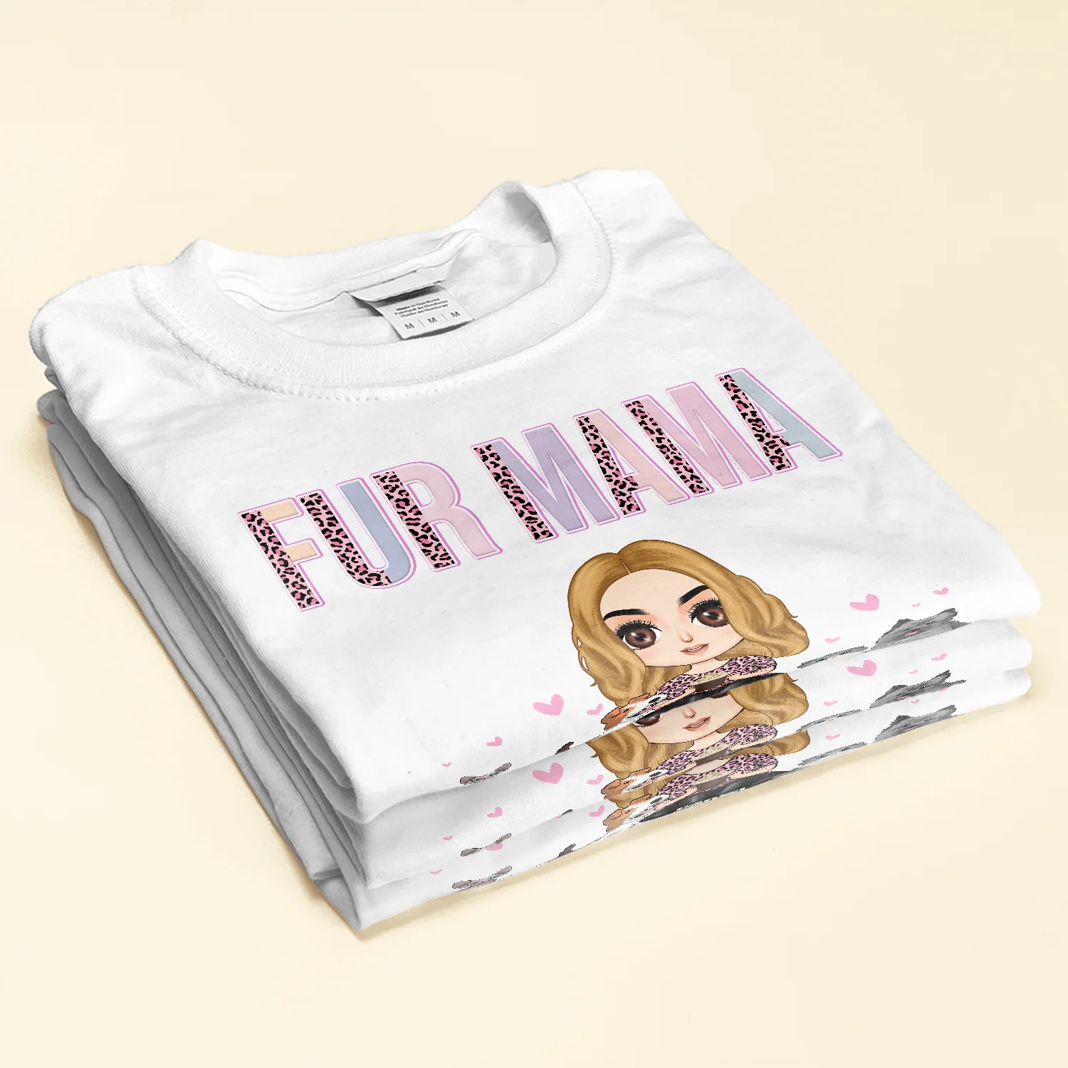 Fur Mama - Personalized Shirt - Birthday Gift For Dog & Cat Lovers - Image 2